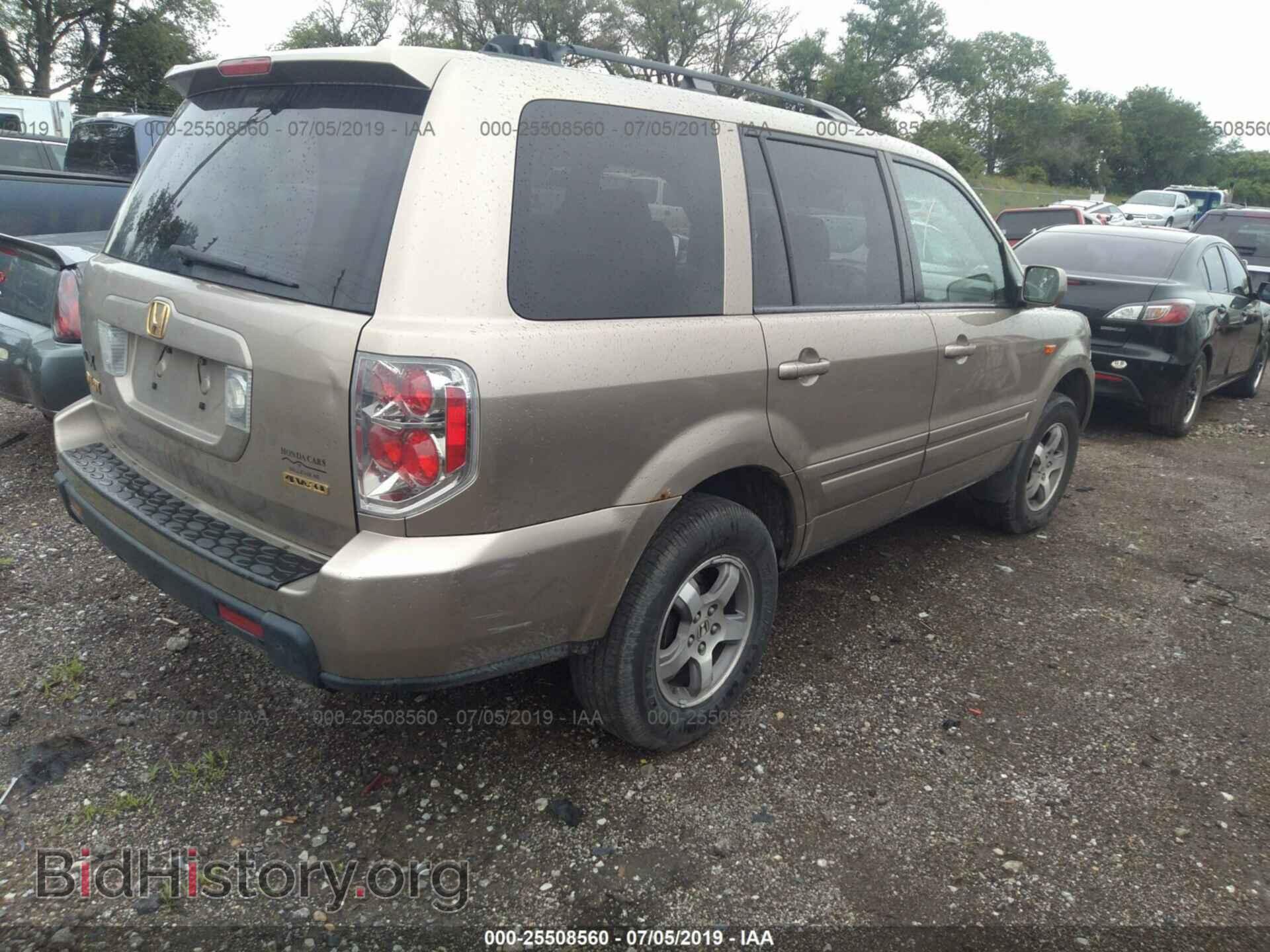 2006 HONDA PILOT - VIN: 2HKYF18656H526829 - Фото 4