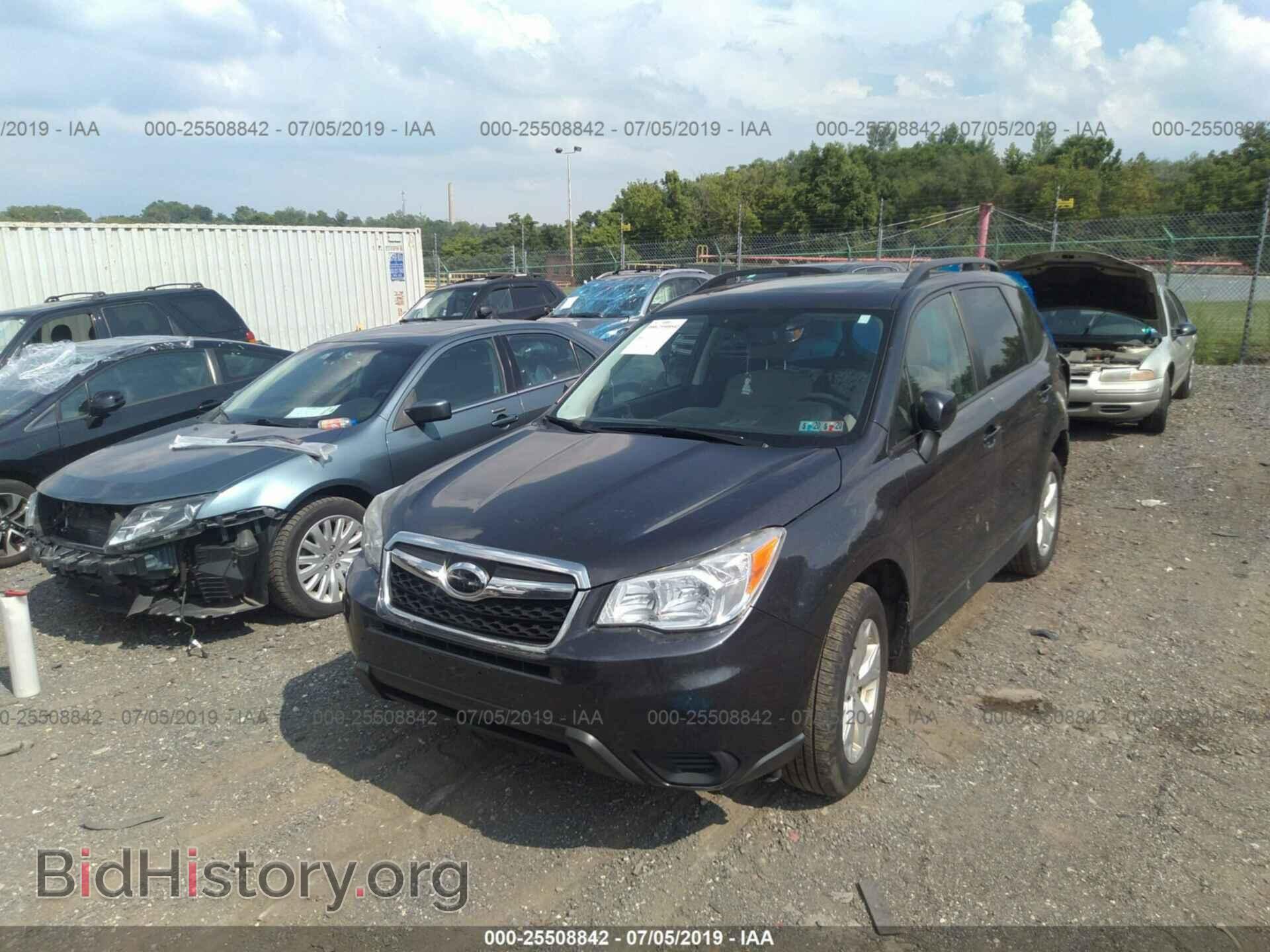 2014 SUBARU FORESTER - VIN: JF2SJAEC4EH419543 - Фото 2
