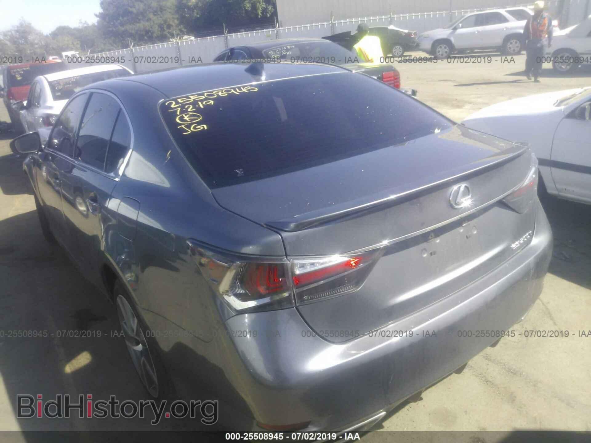 2016 LEXUS GS - VIN: JTHBA1BL7GA001006 - Фото 3