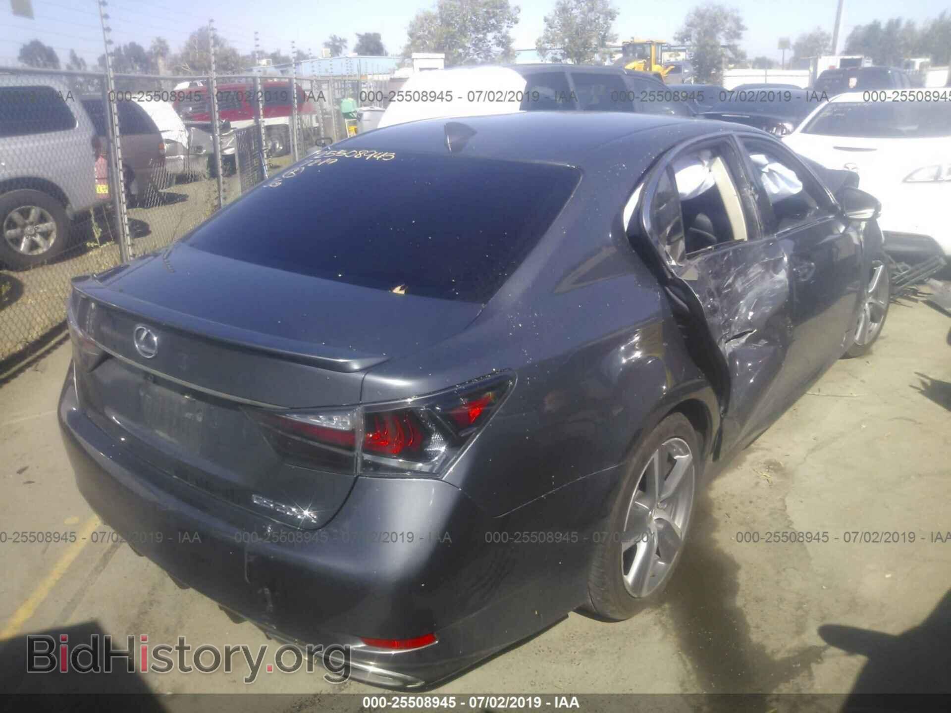 2016 LEXUS GS - VIN: JTHBA1BL7GA001006 - Фото 4