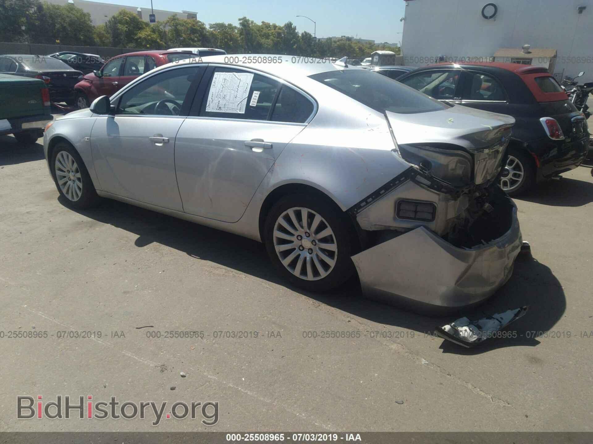 2011 BUICK REGAL - VIN: W04GN5EC9B1100217 - Фото 3