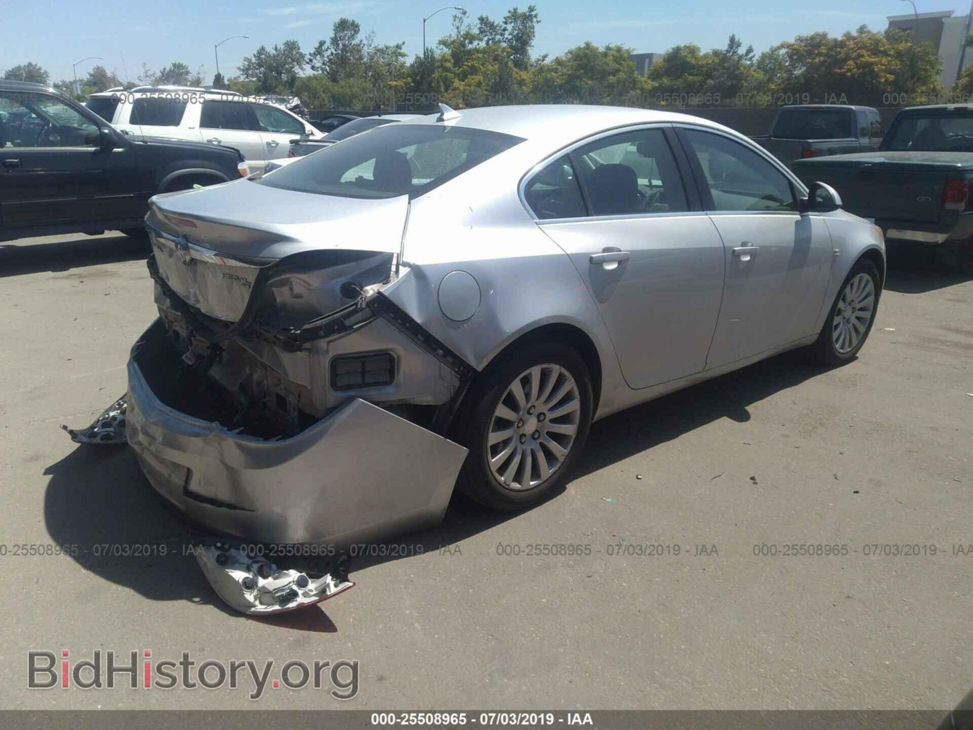 2011 BUICK REGAL - VIN: W04GN5EC9B1100217 - Фото 4
