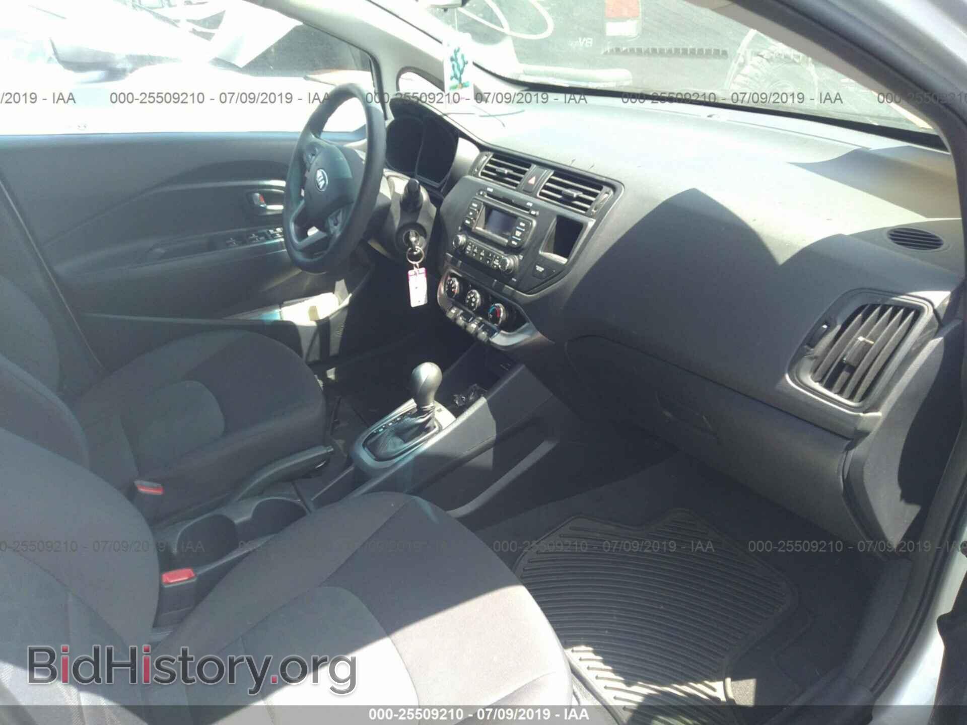 2013 KIA RIO - VIN: KNADM5A36D6283015 - Фото 5
