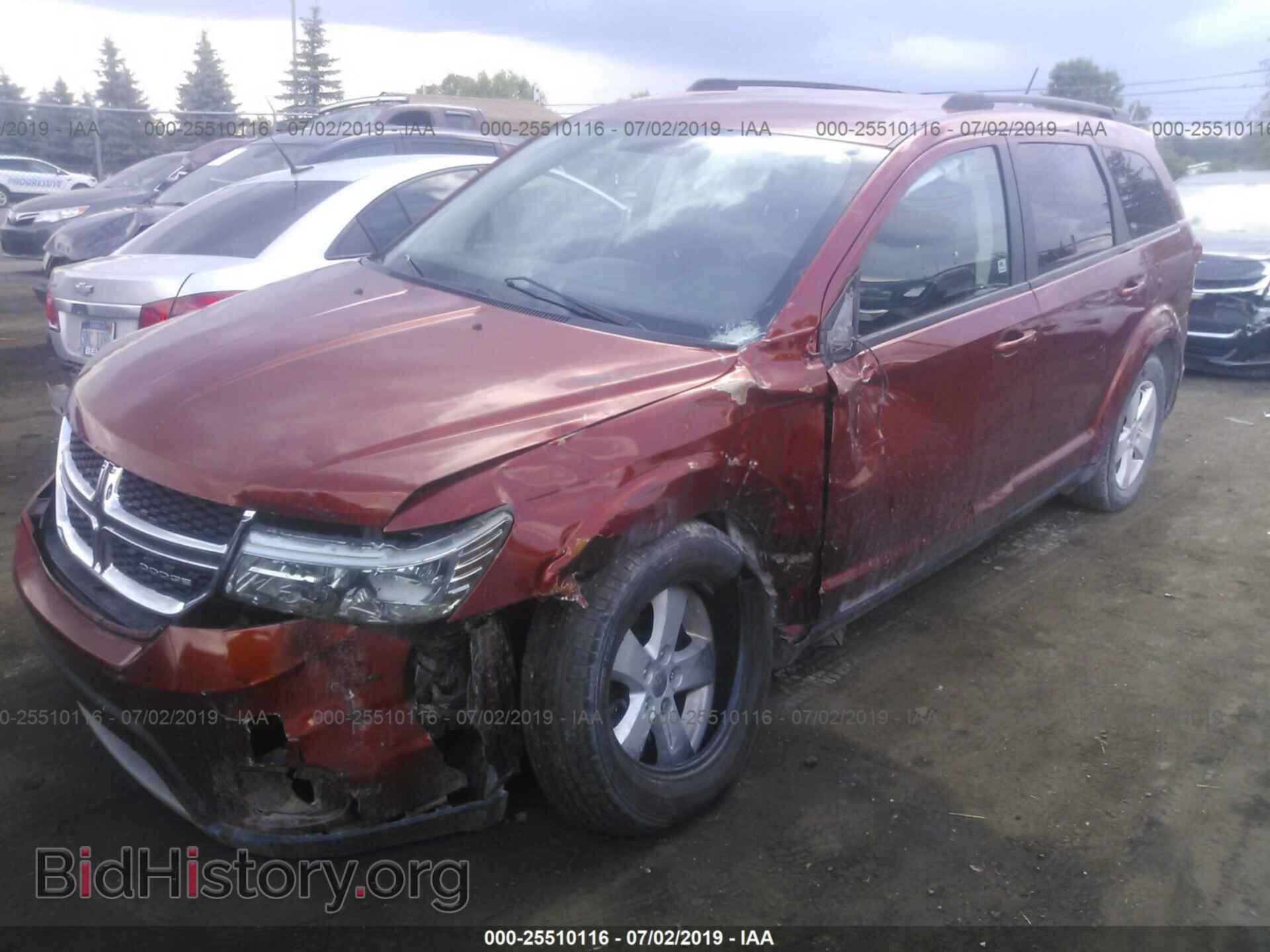 2012 DODGE JOURNEY - VIN: 3C4PDCBG4CT245972 - Фото 2
