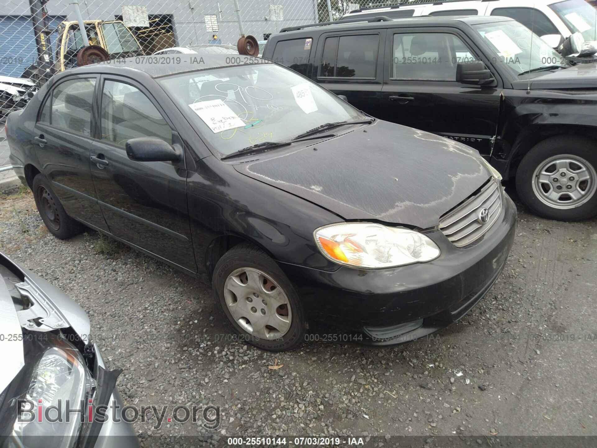 Фотография JTDBR32E130006550 - TOYOTA COROLLA 2003