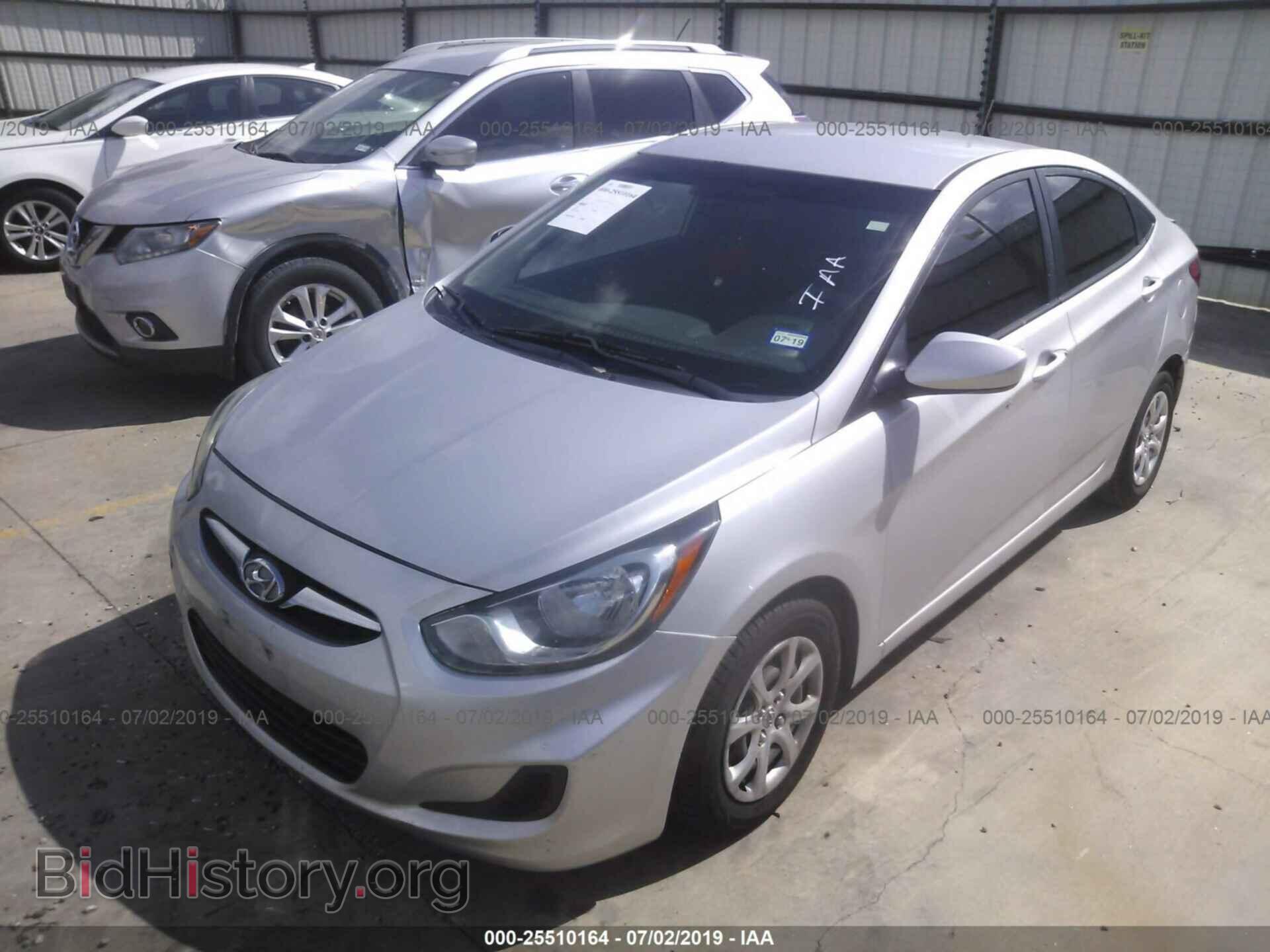2013 HYUNDAI ACCENT - VIN: KMHCT4AE6DU488399 - Фото 2