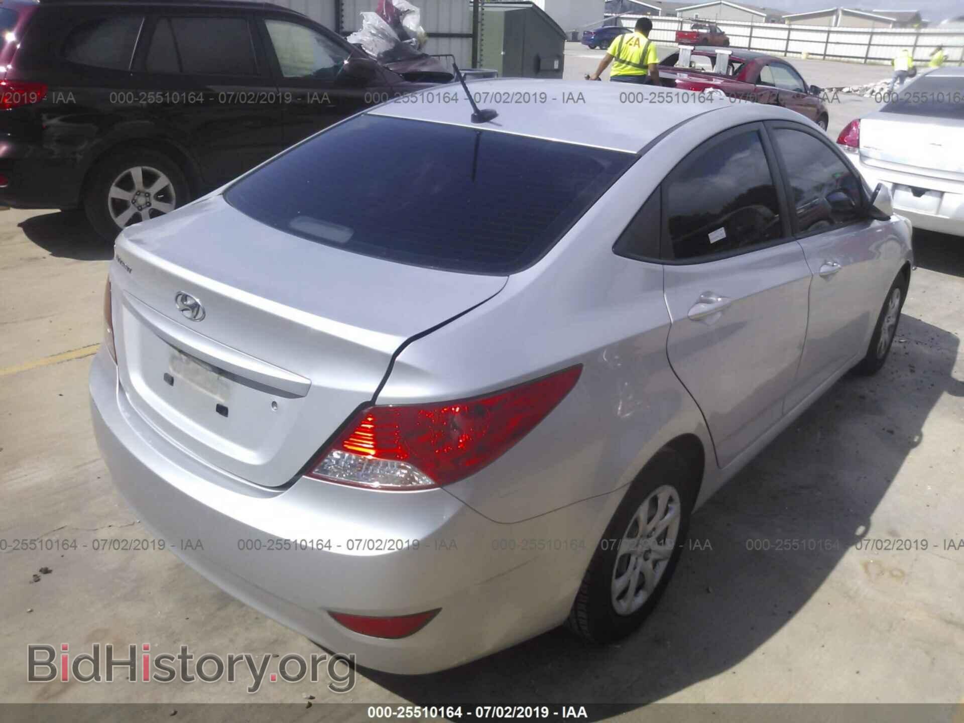 2013 HYUNDAI ACCENT - VIN: KMHCT4AE6DU488399 - Фото 4