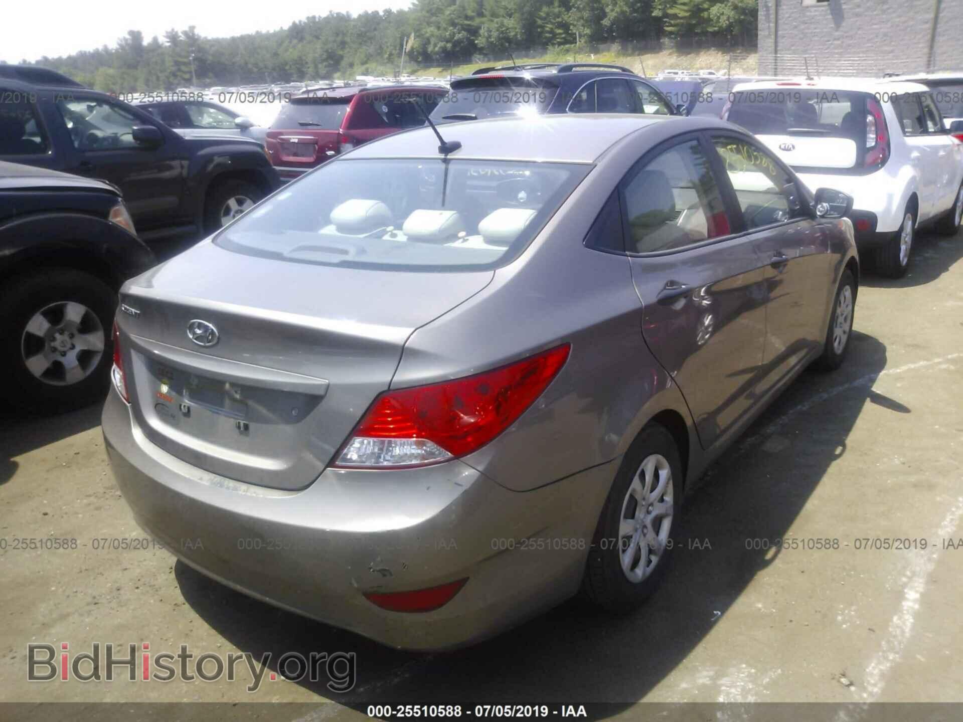 2012 HYUNDAI ACCENT - VIN: KMHCT4AE7CU069797 - Фото 4