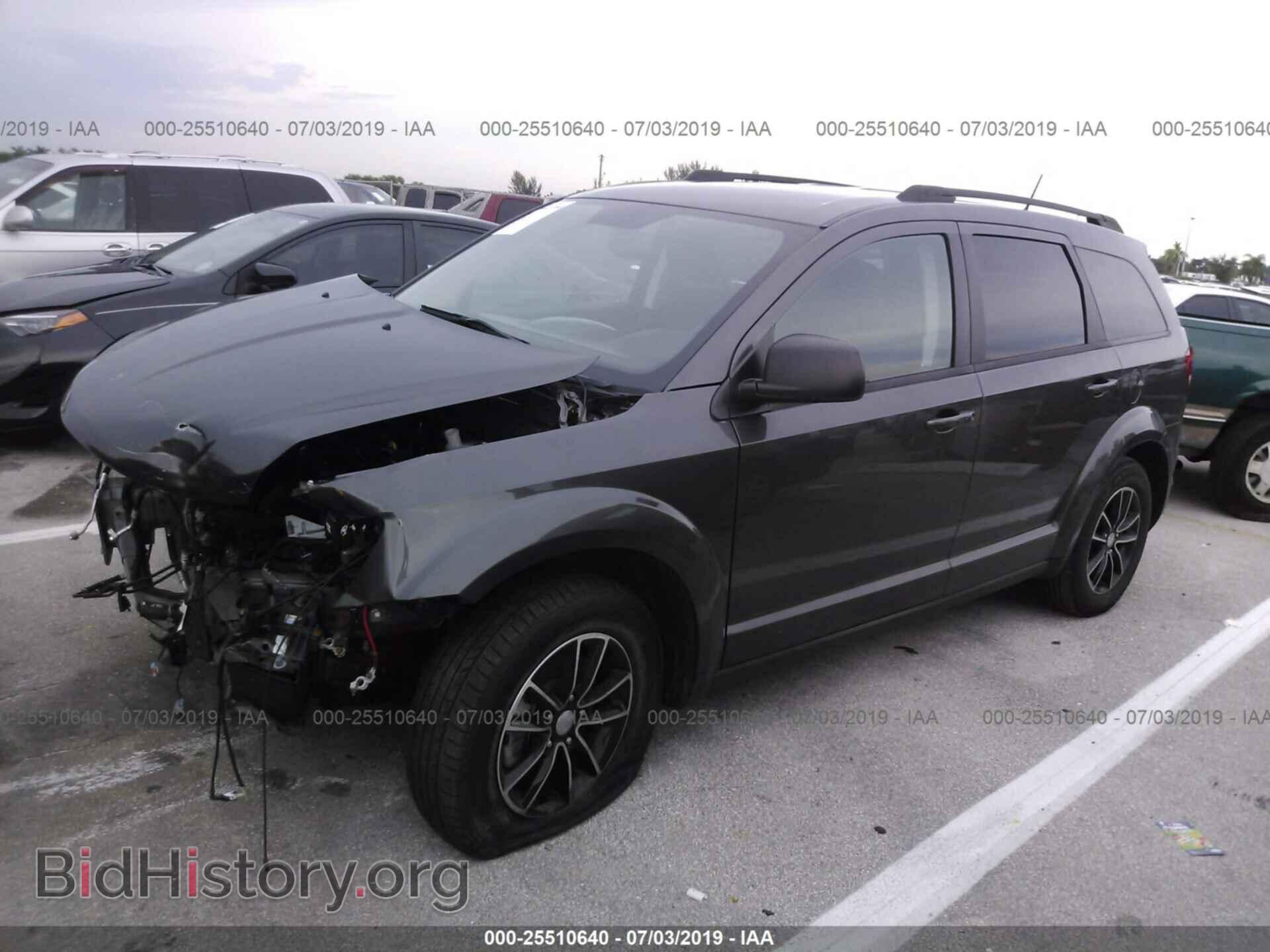 2017 DODGE JOURNEY - VIN: 3C4PDCAB8HT675758 - Фото 2