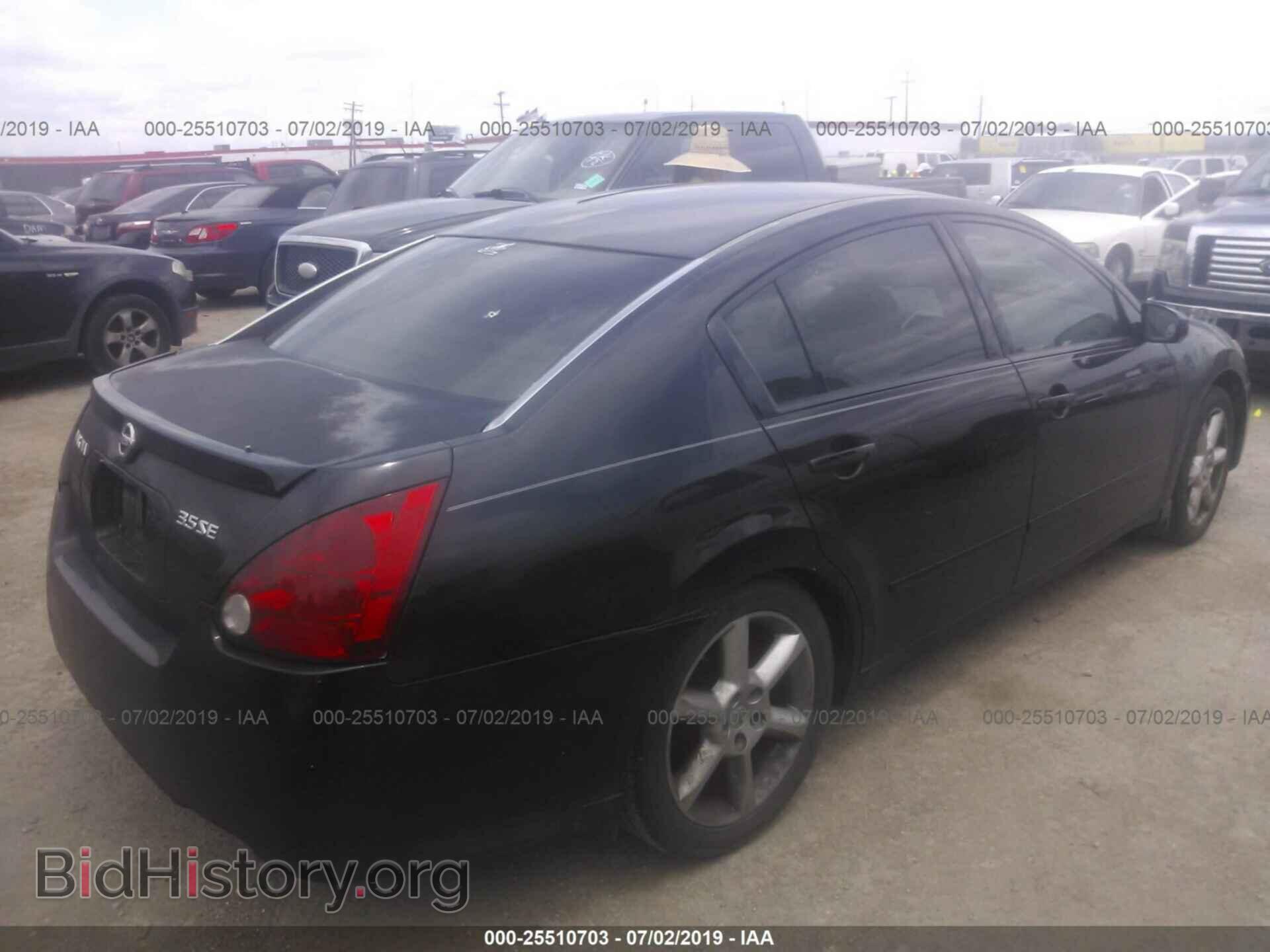2006 NISSAN MAXIMA - VIN: 1N4BA41E96C833249 - Фото 4
