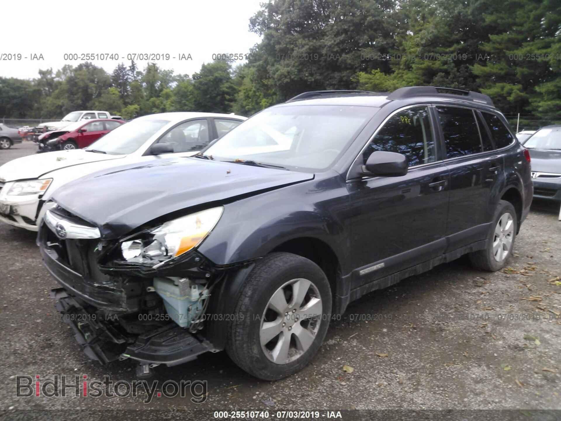 2012 SUBARU OUTBACK - VIN: 4S4BRCCC1C3251131 - Фото 2