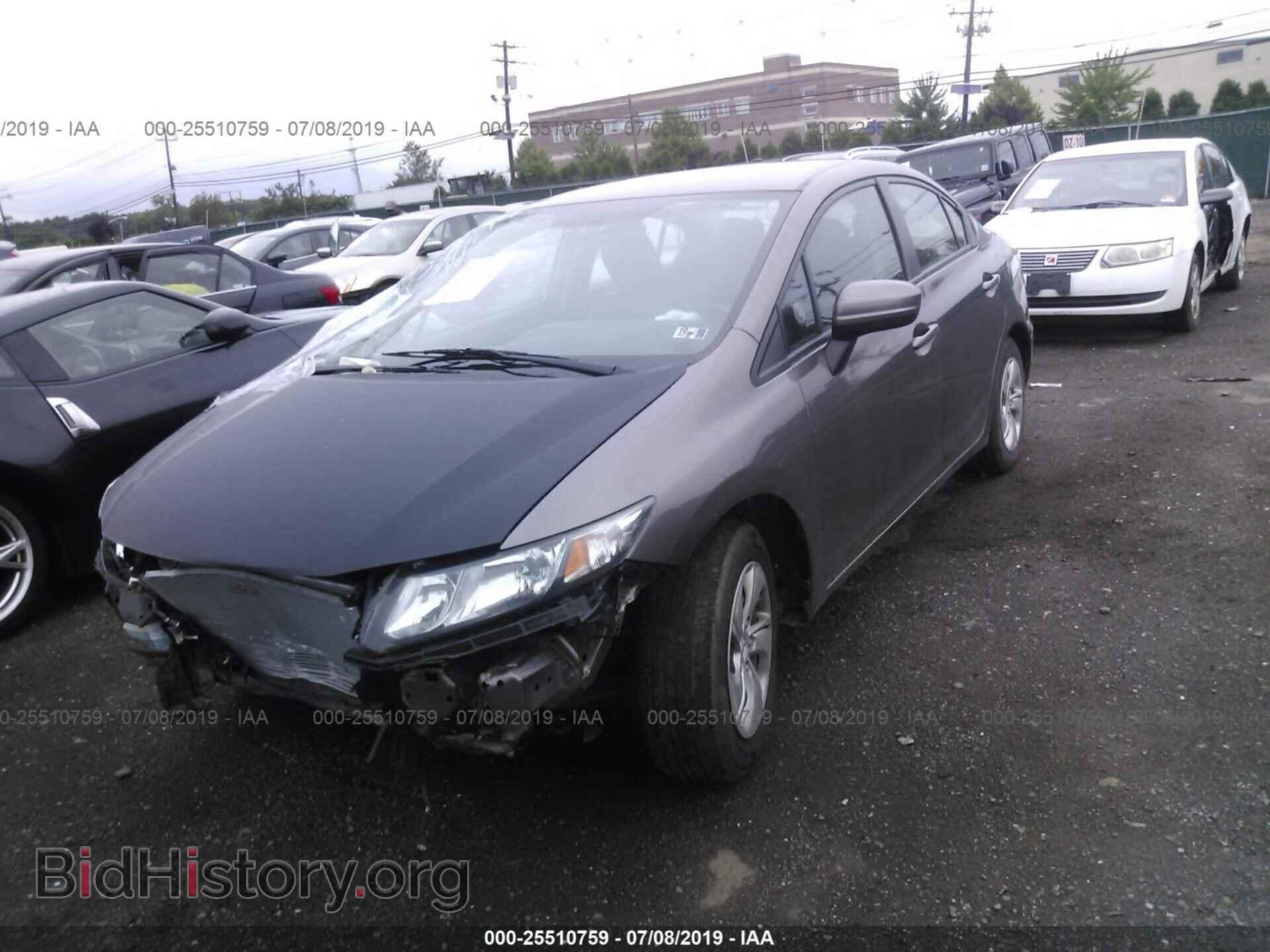 2014 HONDA CIVIC - VIN: 19XFB2F53EE203904 - Фото 2