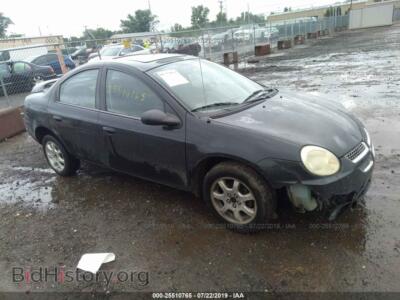 2005 Dodge NEON SXT, черный — VIN 1B3ES56C45D234402, IAAI