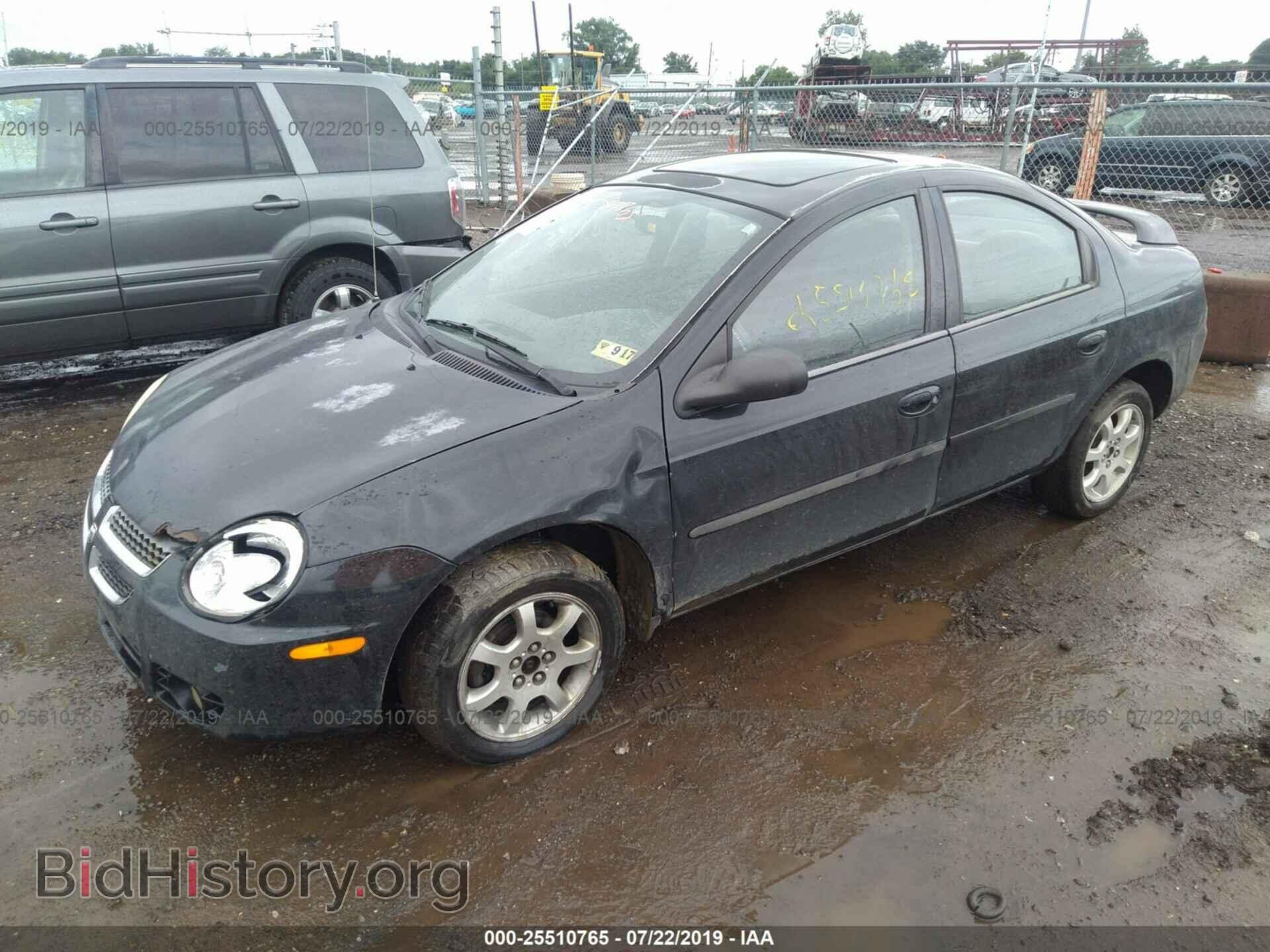 2005 DODGE NEON - VIN: 1B3ES56C45D234402 - Фото 2