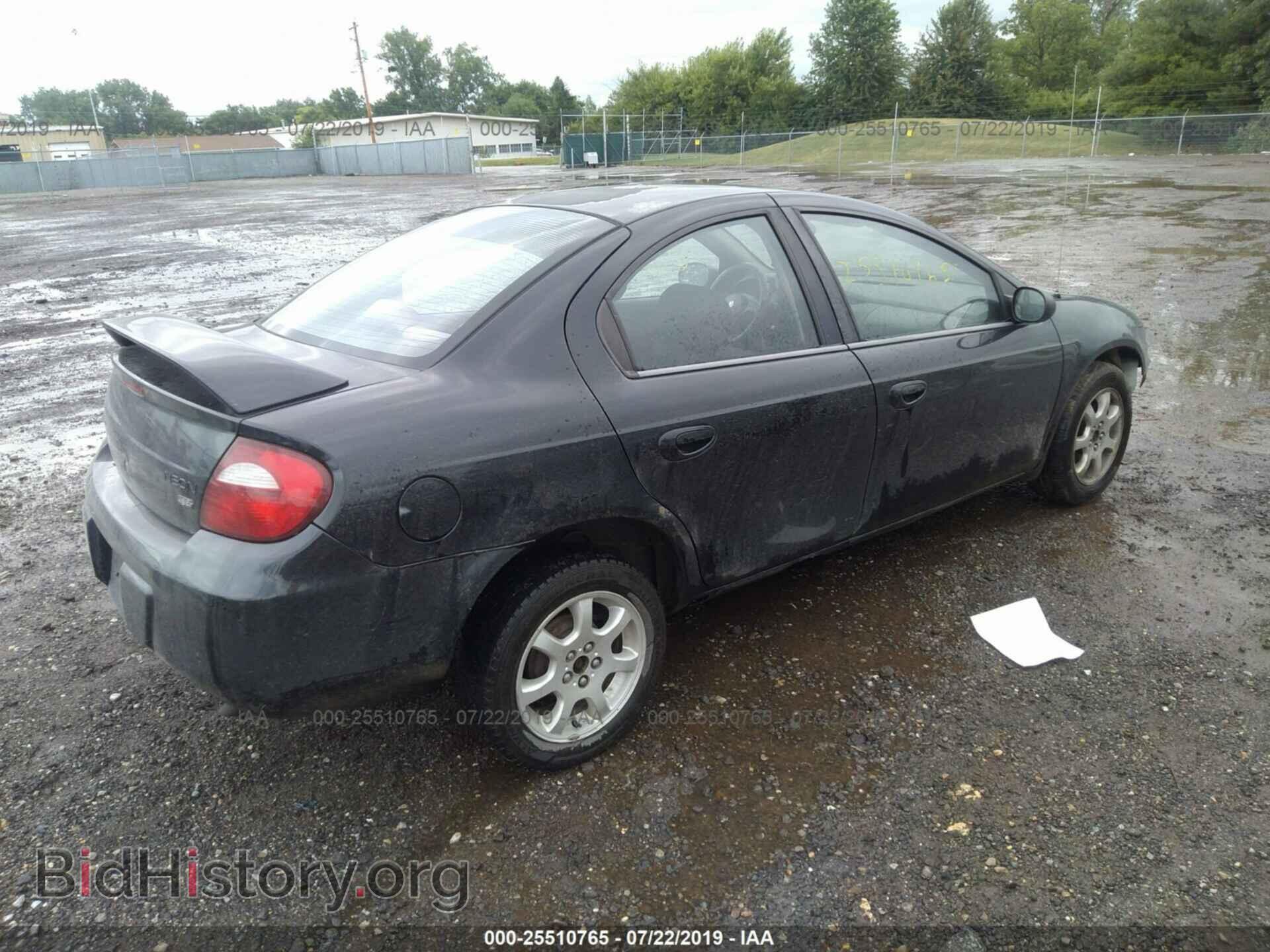 2005 DODGE NEON - VIN: 1B3ES56C45D234402 - Фото 4