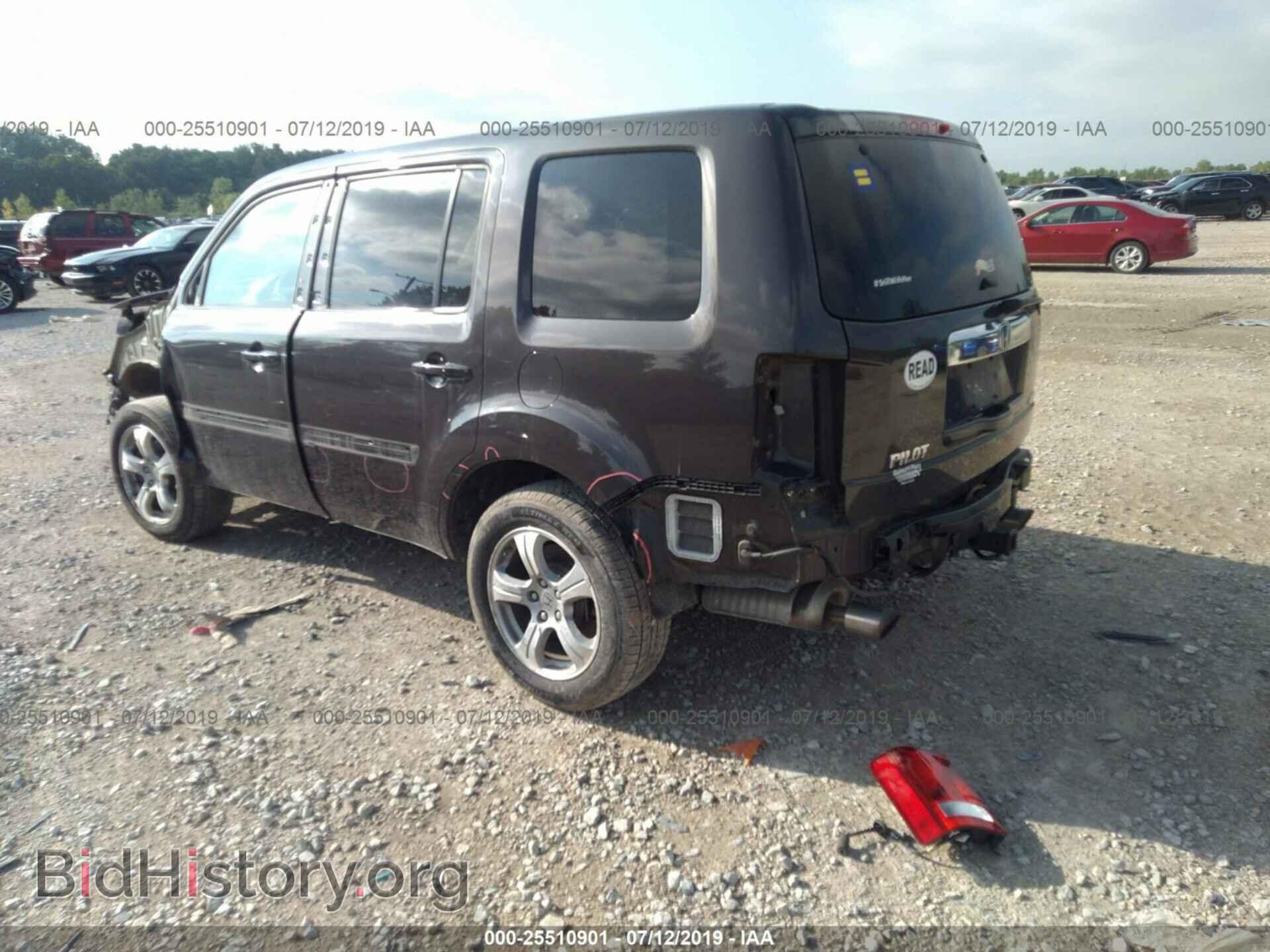 2012 HONDA PILOT - VIN: 5FNYF4H45CB016510 - Фото 3