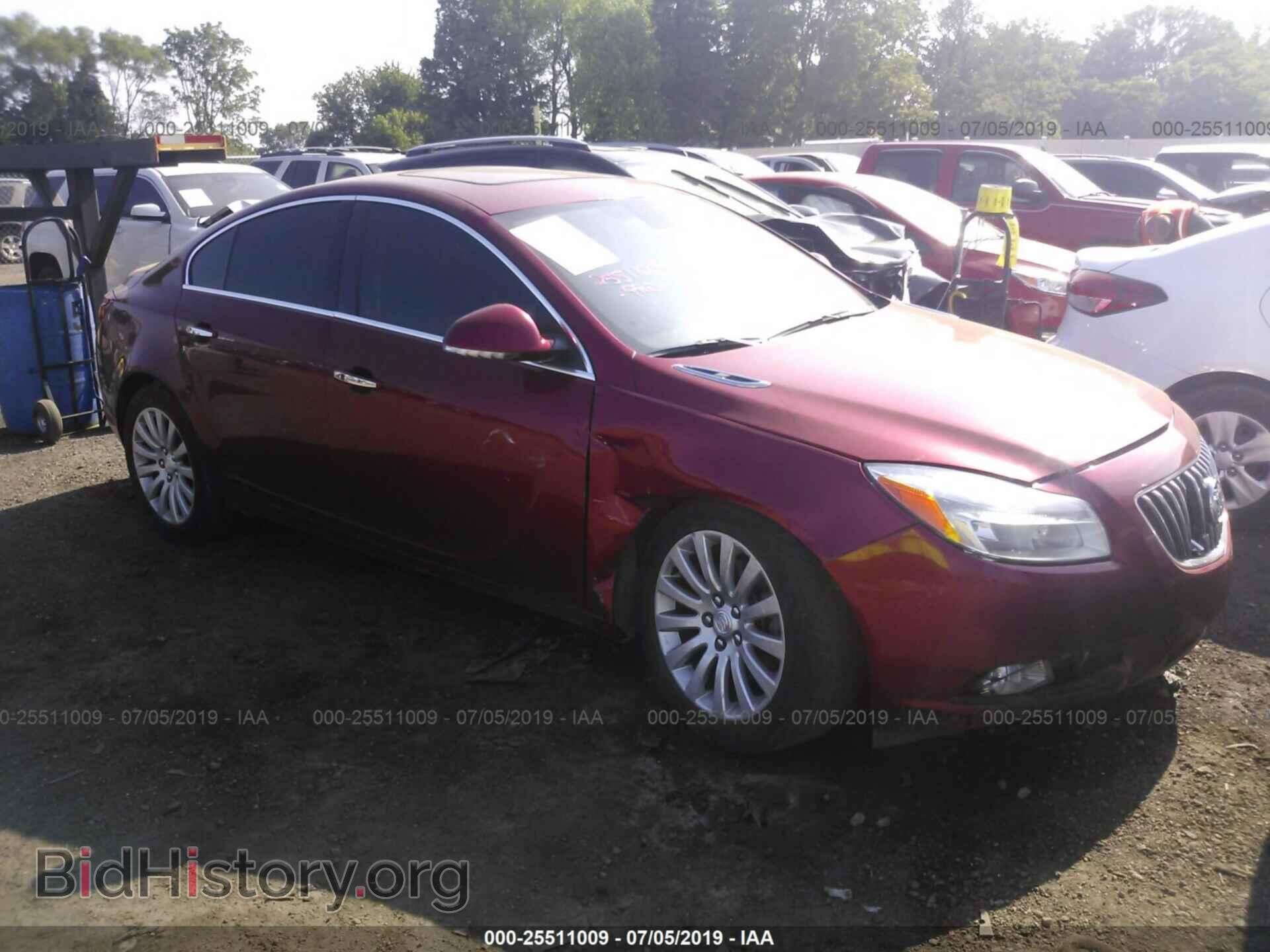 Photo 2G4GS5EV8C9213584 - BUICK REGAL 2012
