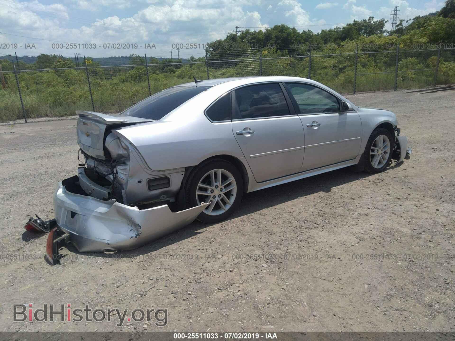 2012 CHEVROLET IMPALA - VIN: 2G1WC5E34C1277365 - Фото 4