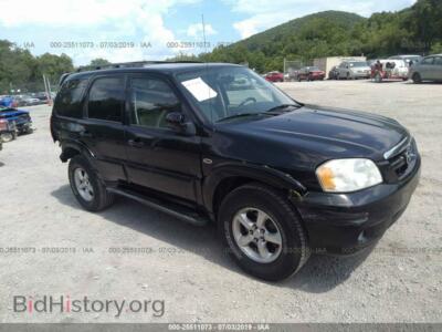 2006 Mazda TRIBUTE S, черный — VIN 4F2YZ96196KM17742, IAAI