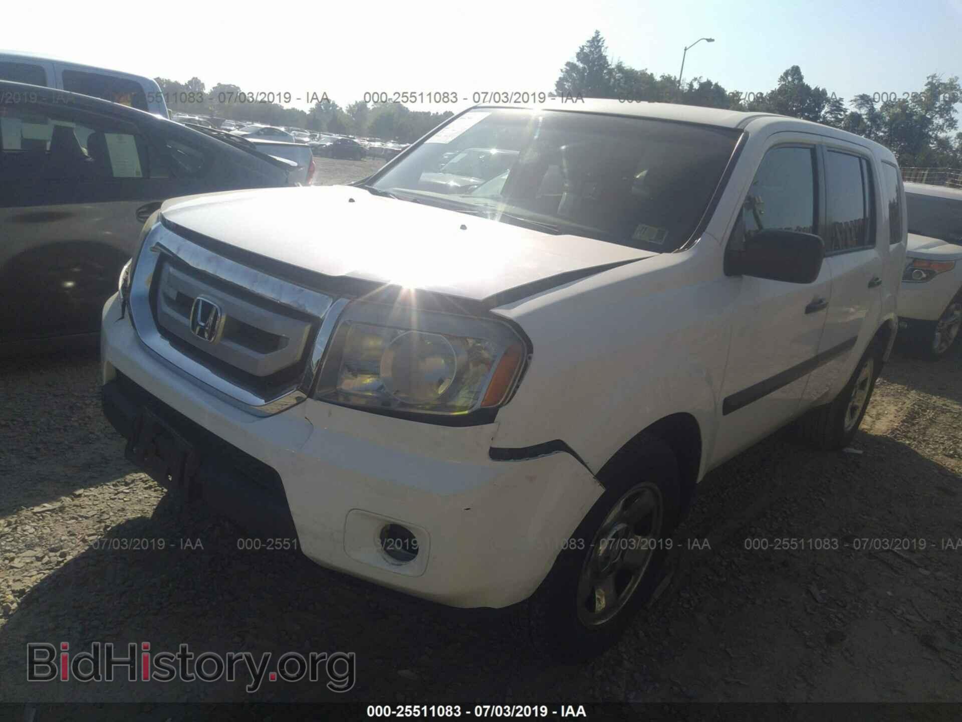 2011 HONDA PILOT - VIN: 5FNYF3H2XBB024187 - Photo 2