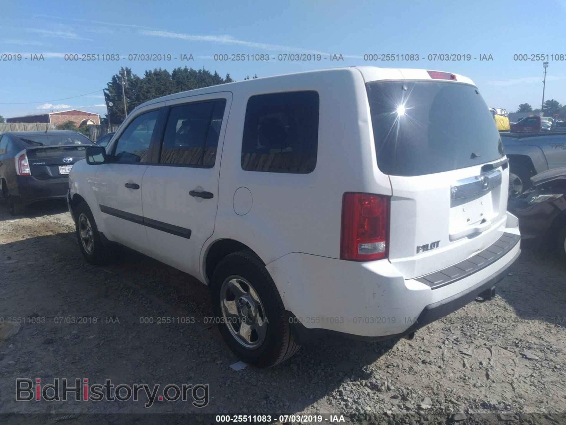 2011 HONDA PILOT - VIN: 5FNYF3H2XBB024187 - Photo 3