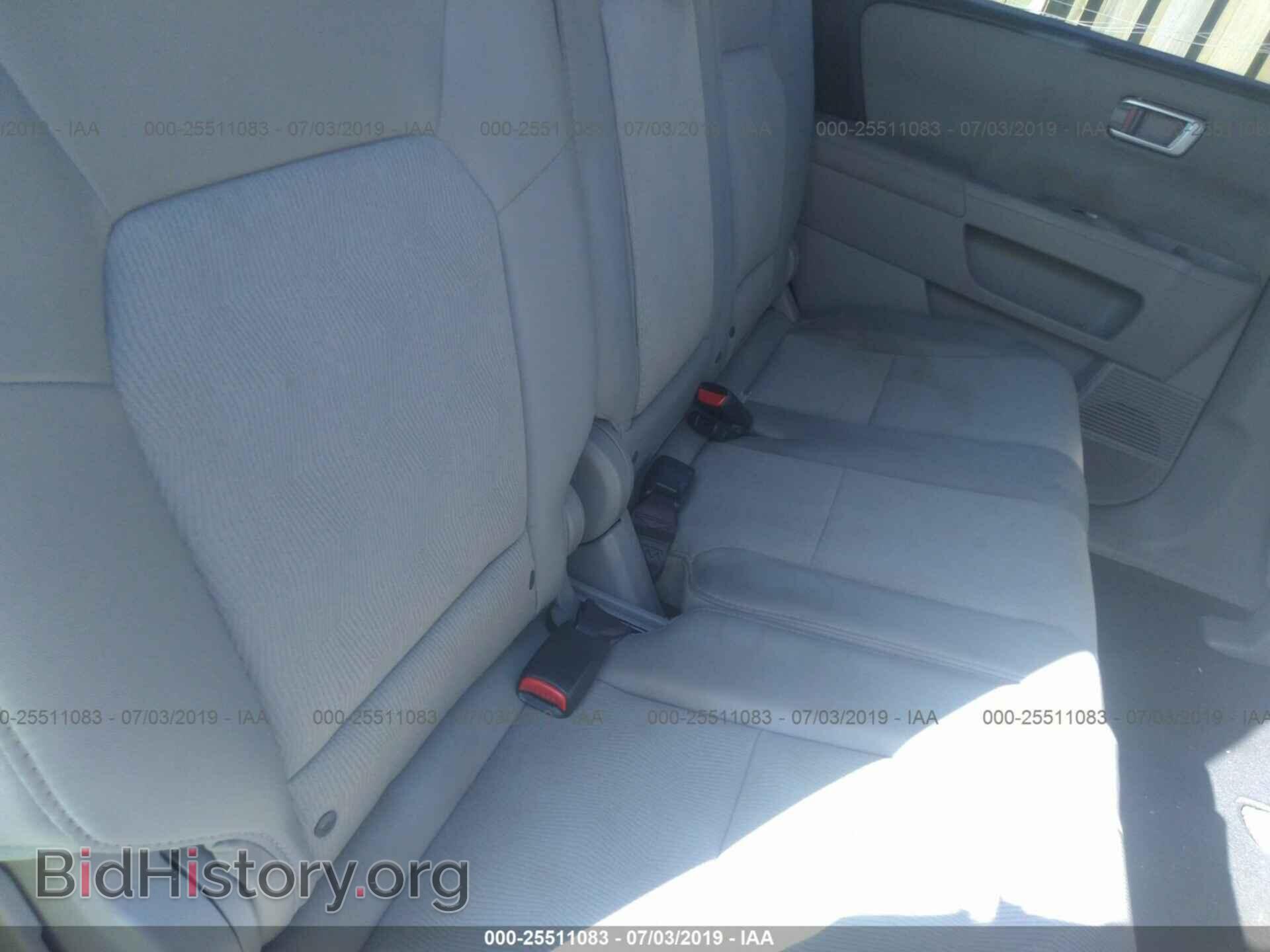 2011 HONDA PILOT - VIN: 5FNYF3H2XBB024187 - Photo 8