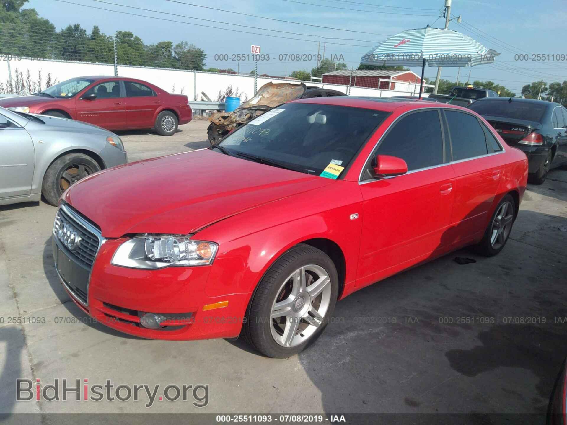 2006 AUDI A4 - VIN: WAUDF78E76A192963 - Фото 2