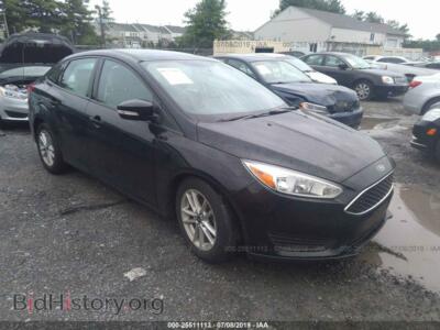 2016 Ford FOCUS SE, черный — VIN 1FADP3F28GL236949, IAAI