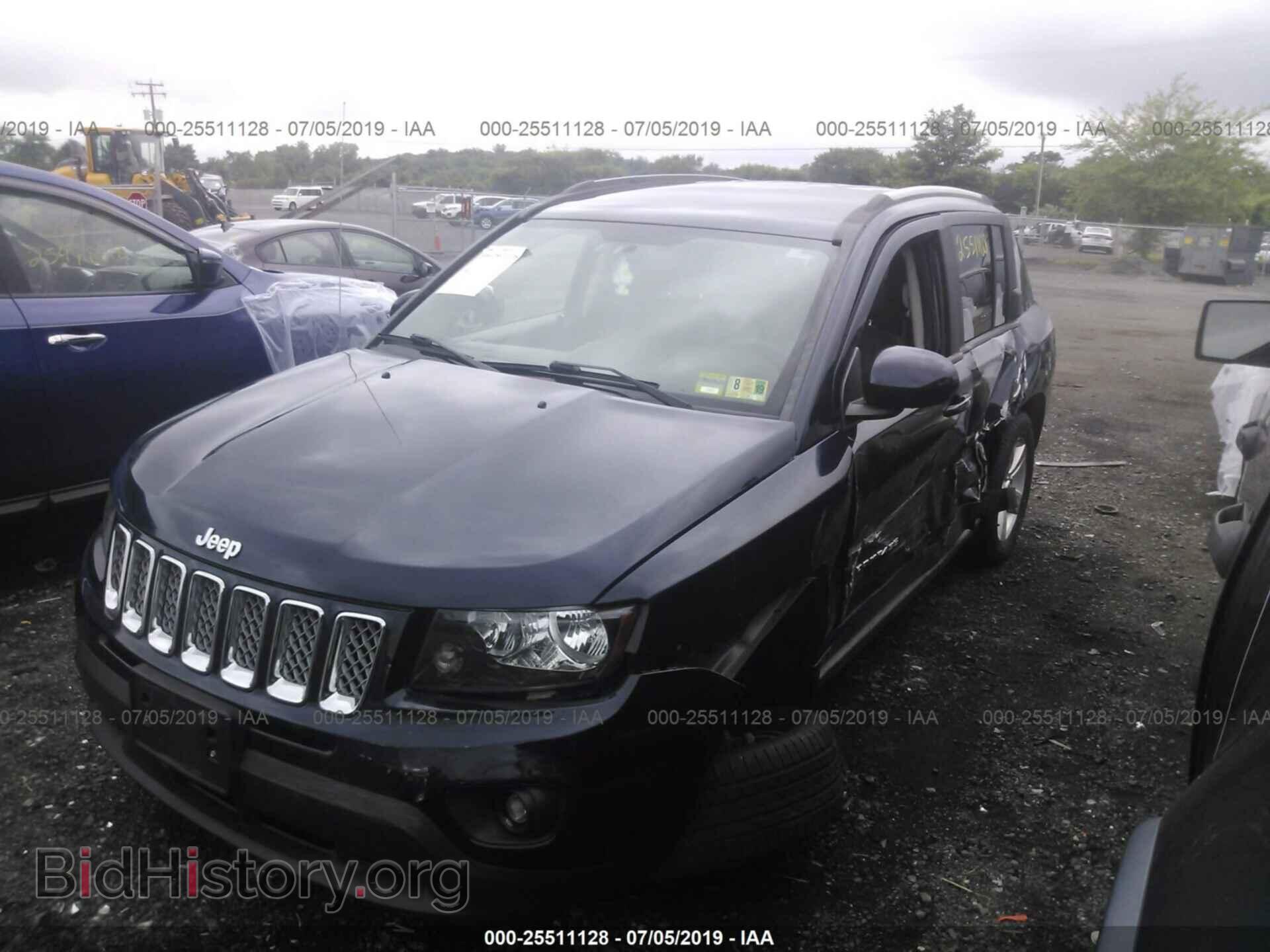 2015 JEEP COMPASS - VIN: 1C4NJCEBXFD367522 - Фото 2