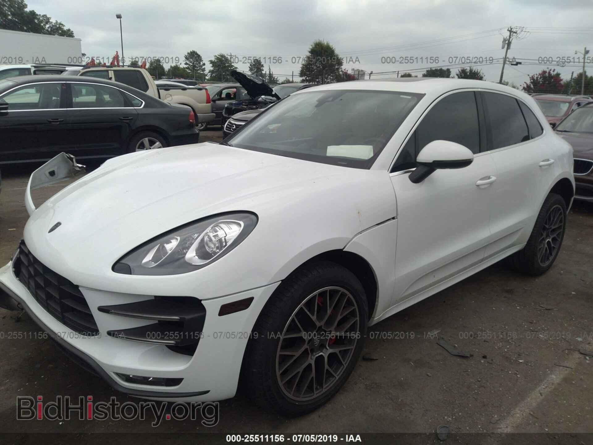 2017 PORSCHE MACAN - VIN: WP1AF2A59HLB60850 - Фото 2