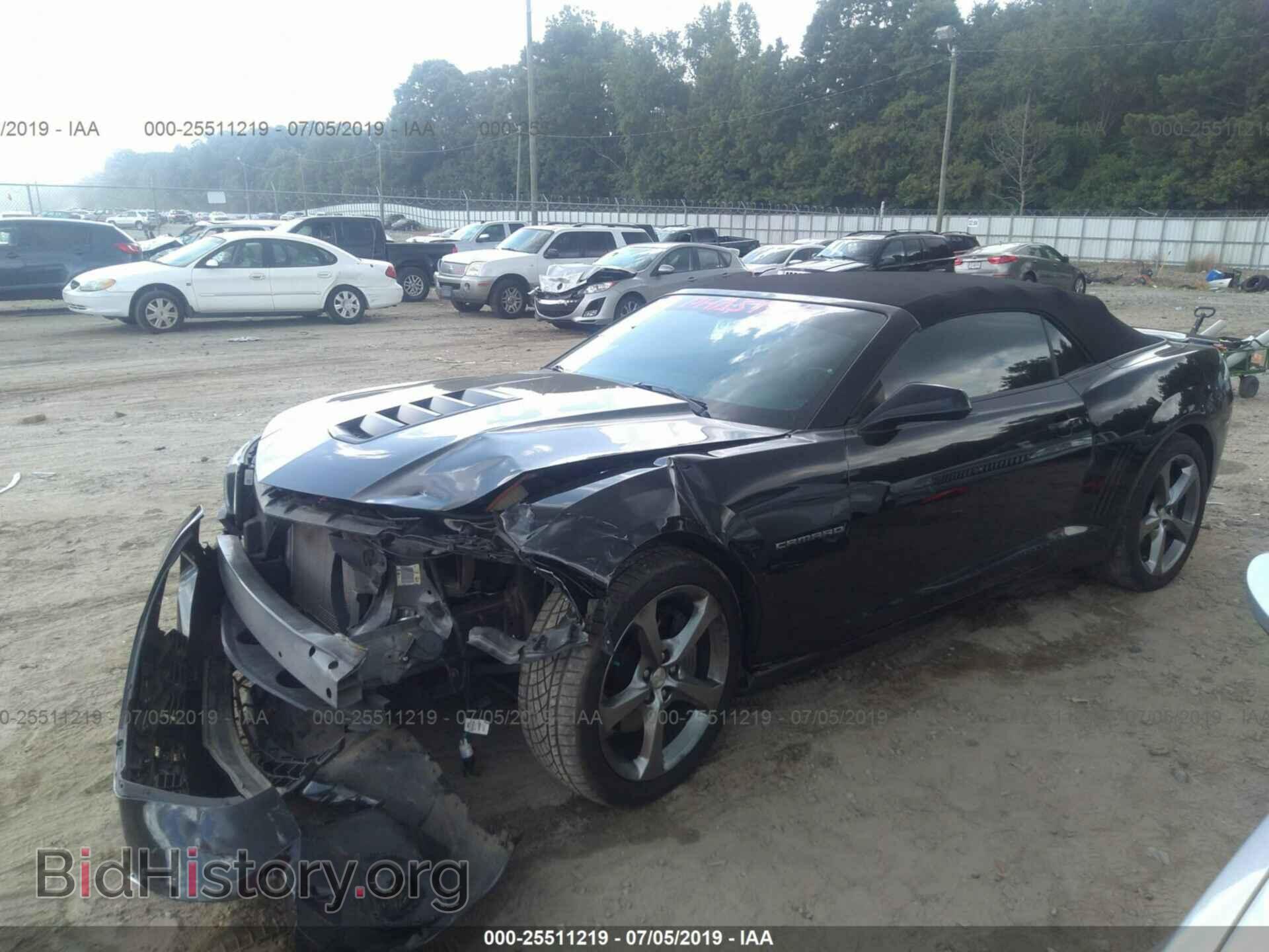 2014 CHEVROLET CAMARO - VIN: 2G1FK3DJ4E9259041 - Фото 2