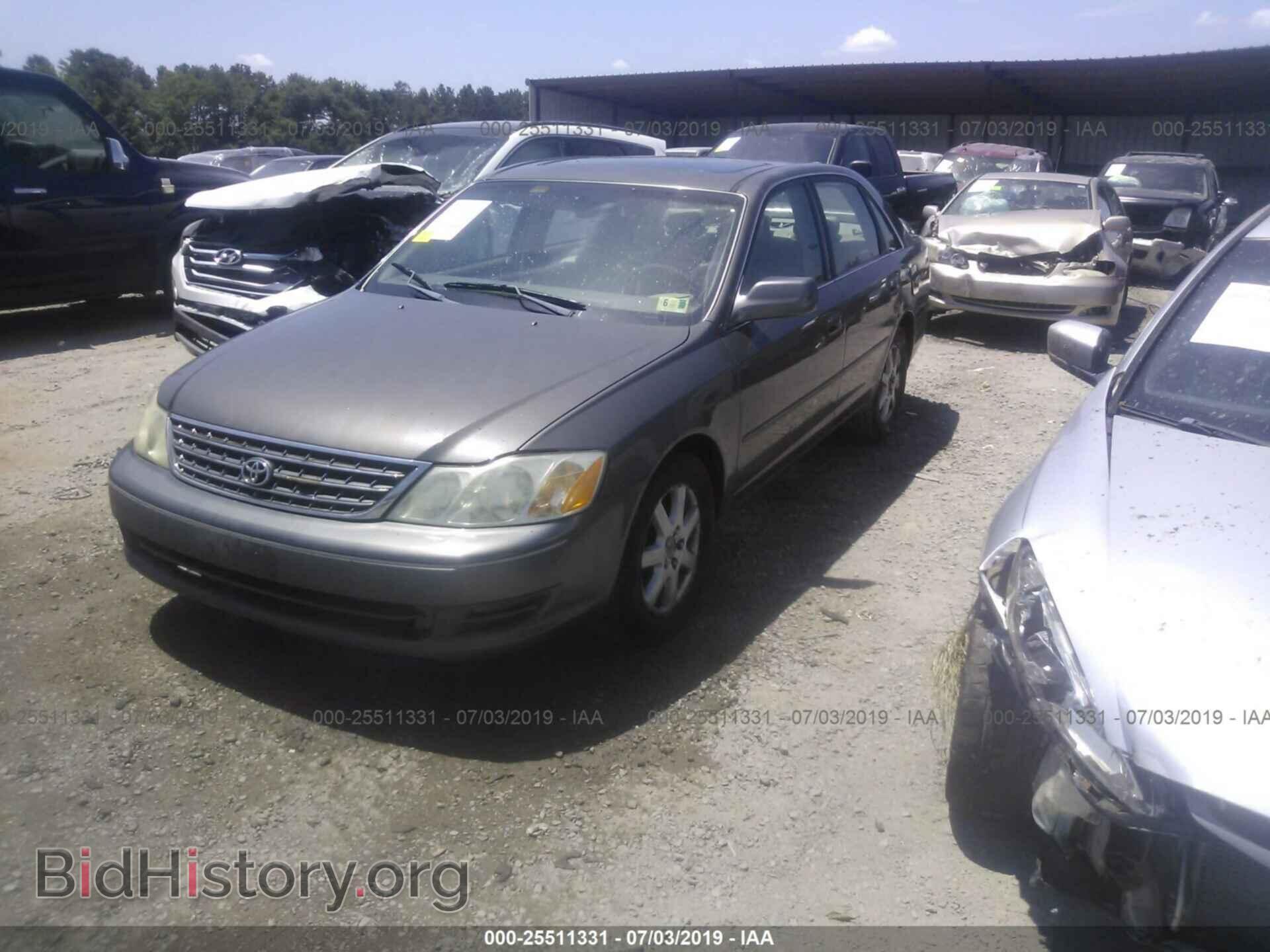 2003 TOYOTA AVALON - VIN: 4T1BF28B43U296898 - Photo 2