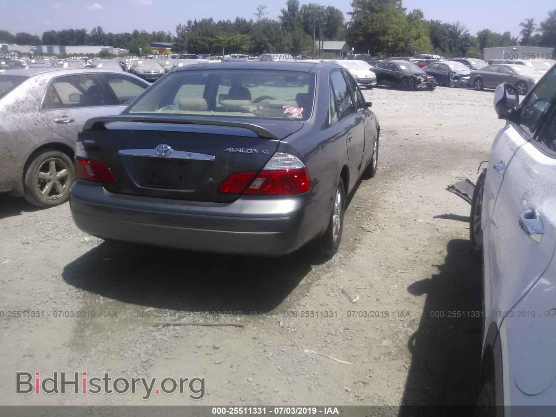 2003 TOYOTA AVALON - VIN: 4T1BF28B43U296898 - Photo 4