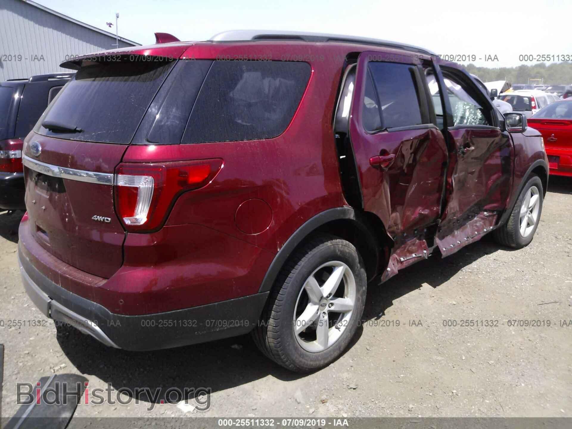 2017 FORD EXPLORER - VIN: 1FM5K8D88HGE35118 - Фото 4