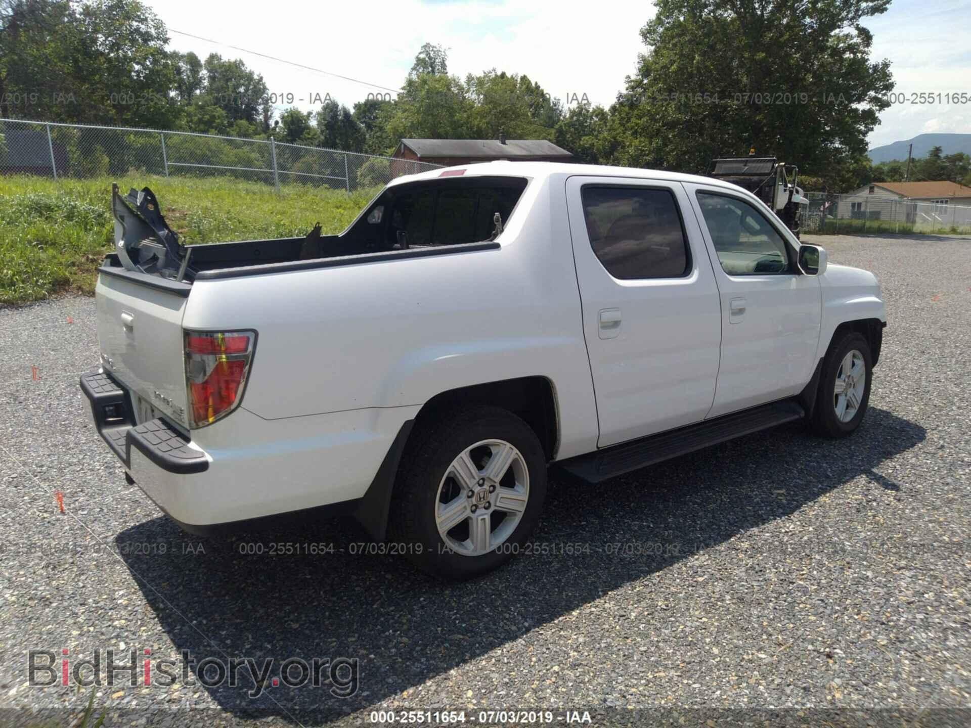 2012 HONDA RIDGELINE - VIN: 5FPYK1F52CB454429 - Фото 4