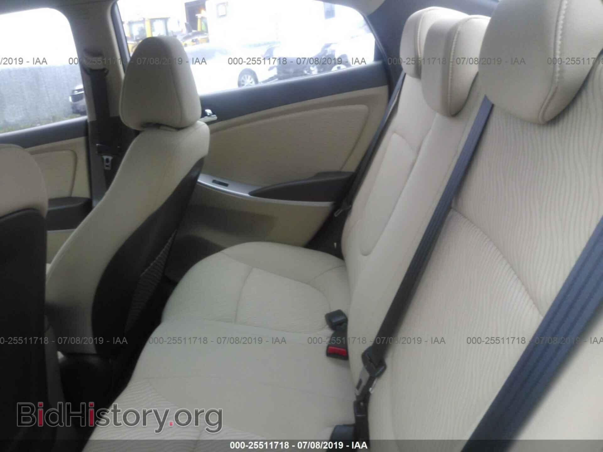 2012 HYUNDAI ACCENT - VIN: KMHCU4AEXCU130413 - Фото 8