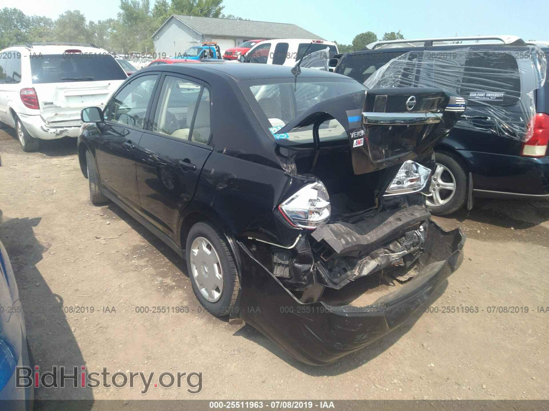 2009 NISSAN VERSA - VIN: 3N1BC11E69L438315 - Фото 3