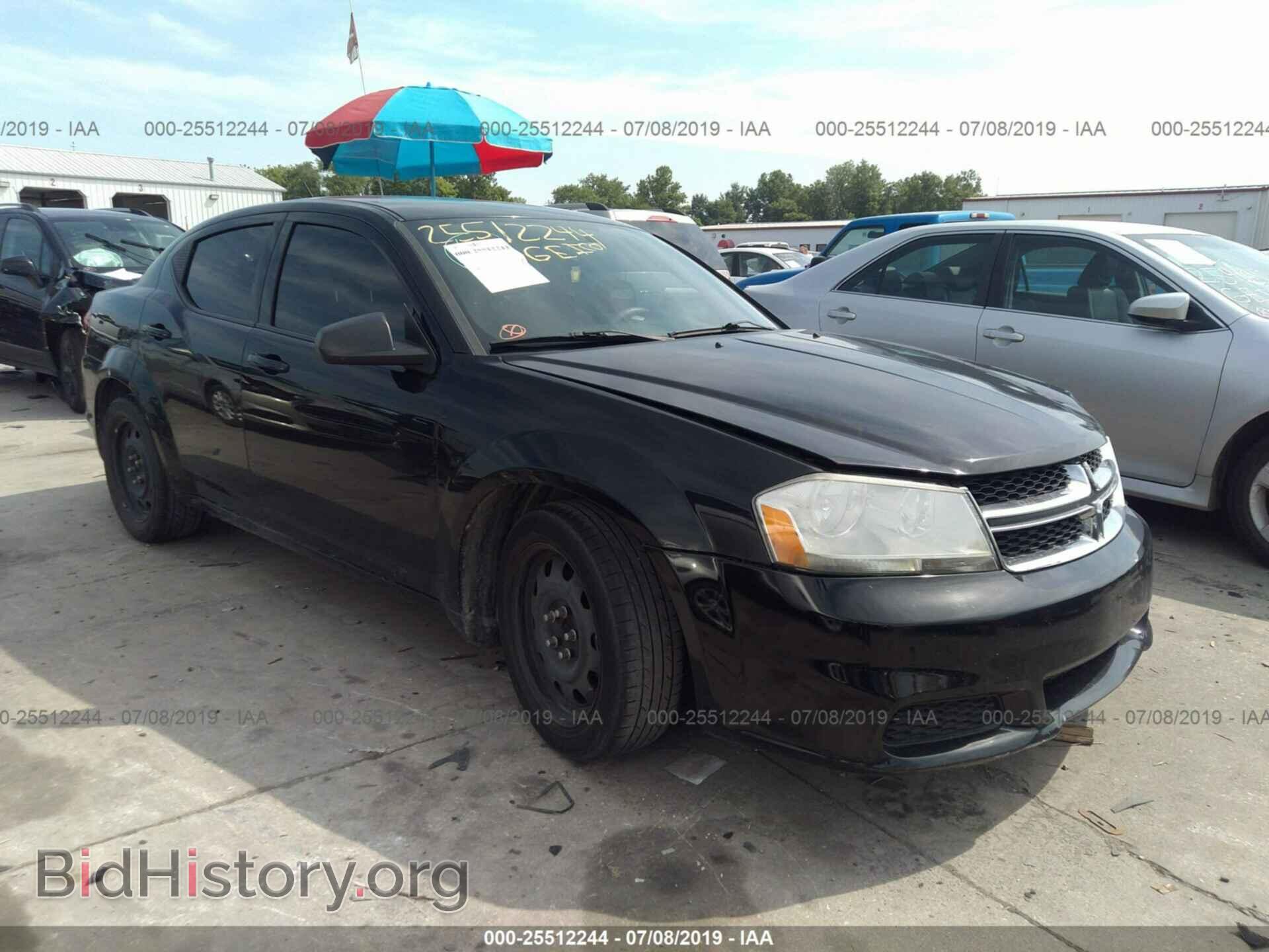 Photo 1C3CDZAB2DN684052 - DODGE AVENGER 2013