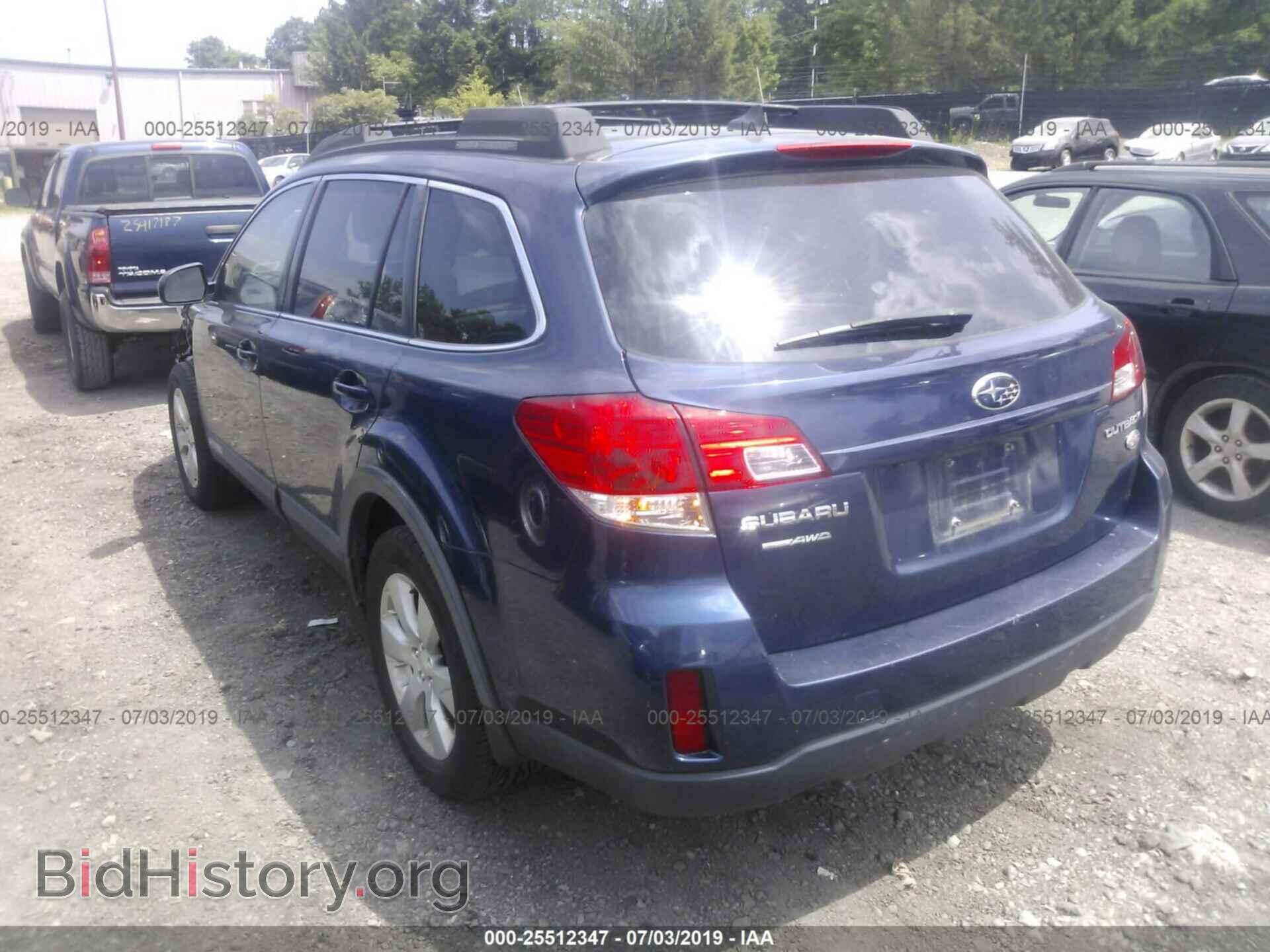2011 SUBARU OUTBACK - VIN: 4S4BRBLC9B3316218 - Фото 3