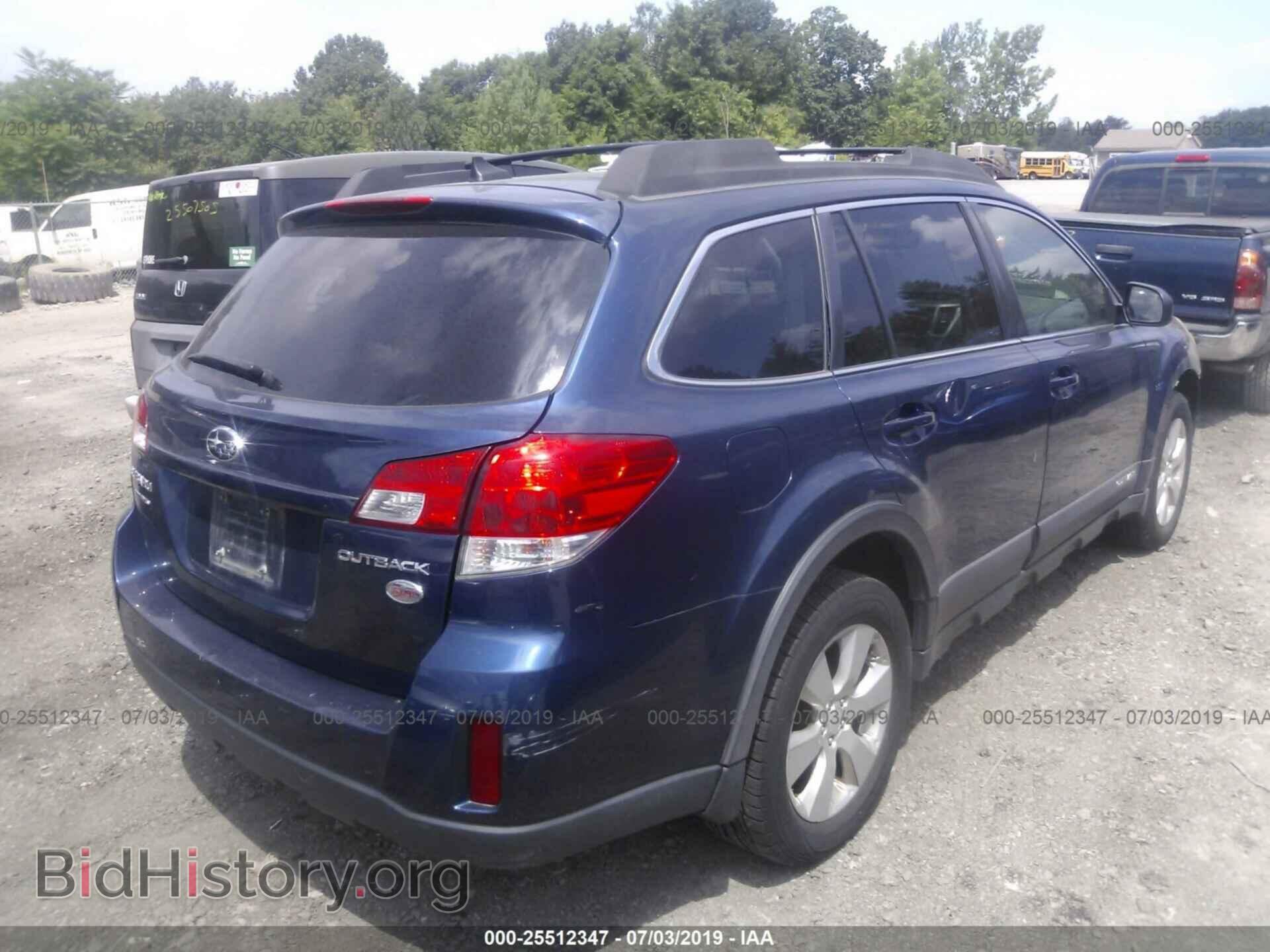 2011 SUBARU OUTBACK - VIN: 4S4BRBLC9B3316218 - Фото 4