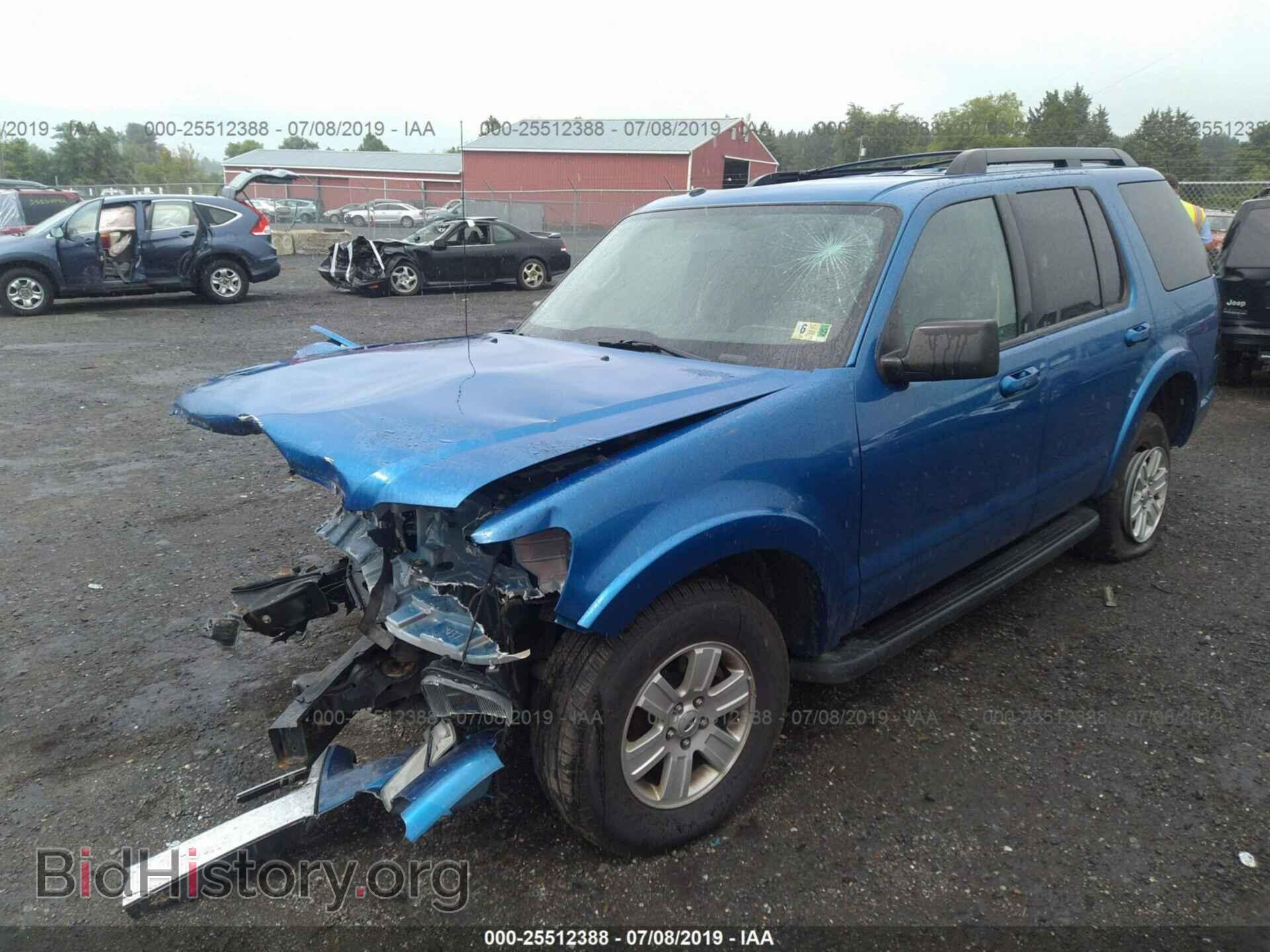 2010 FORD EXPLORER - VIN: 1FMEU7DEXAUA84231 - Фото 2