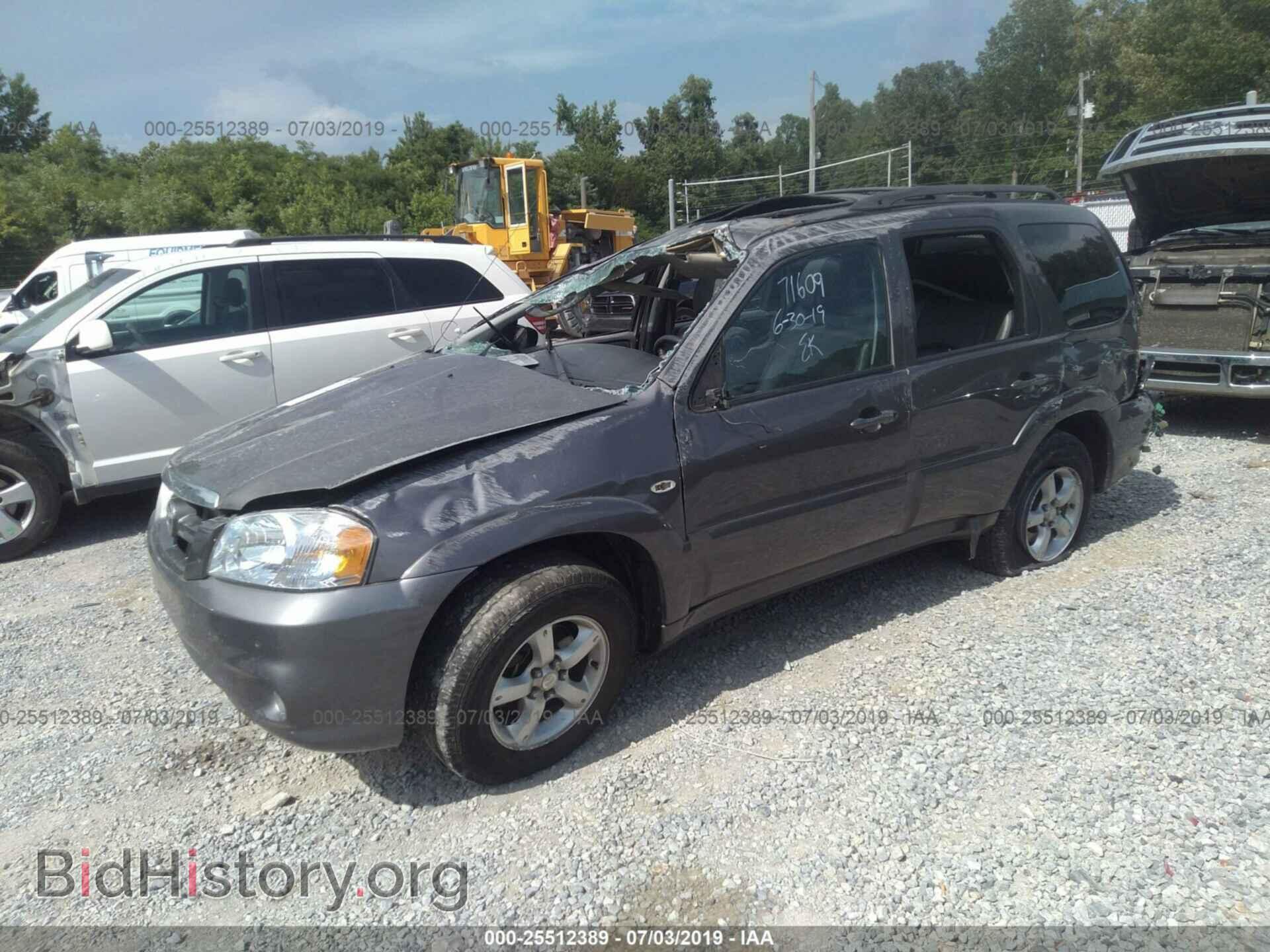 2005 MAZDA TRIBUTE - VIN: 4F2YZ06165KM59618 - Фото 2