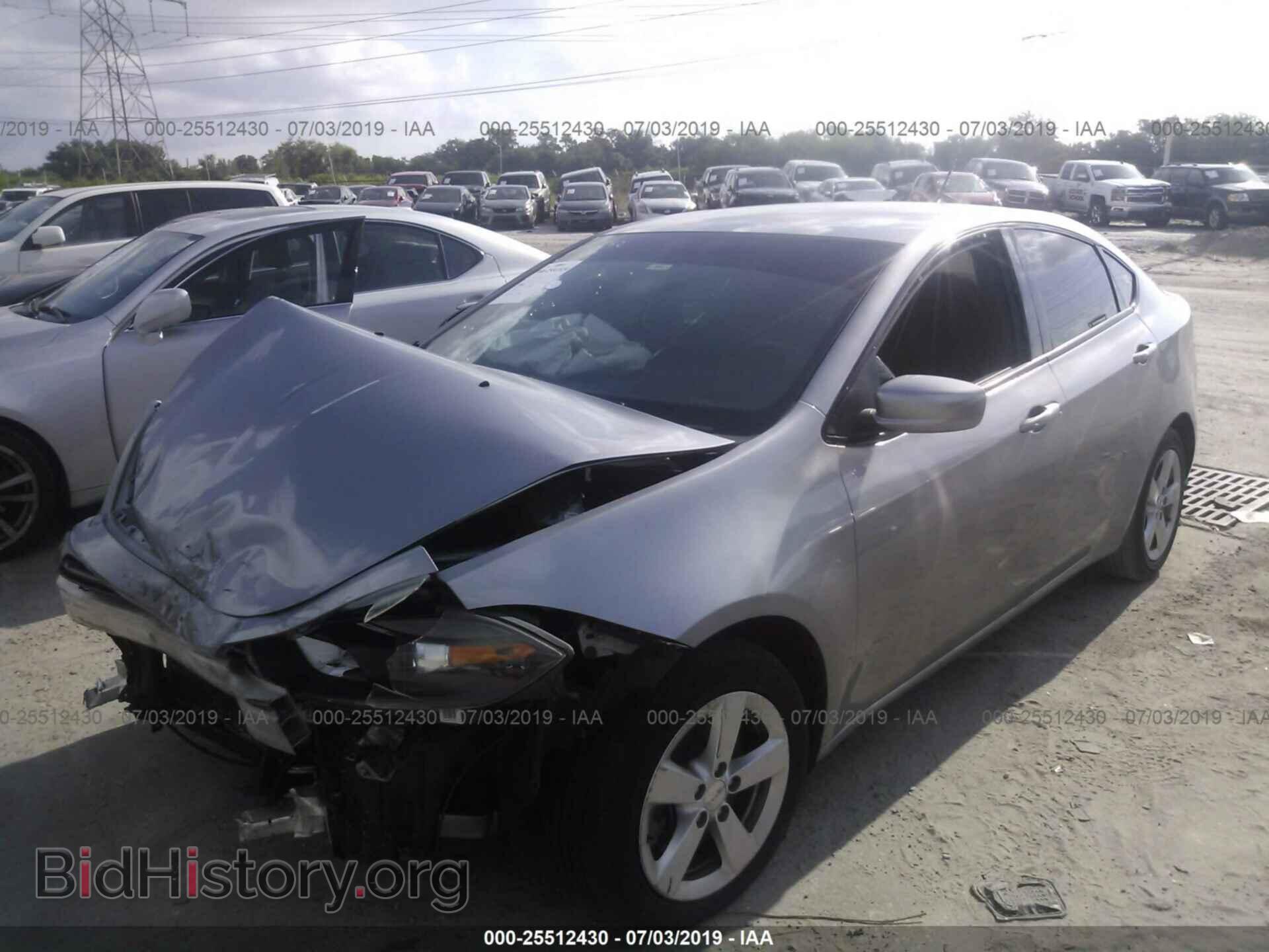 2015 DODGE DART - VIN: 1C3CDFBB9FD212226 - Фото 2