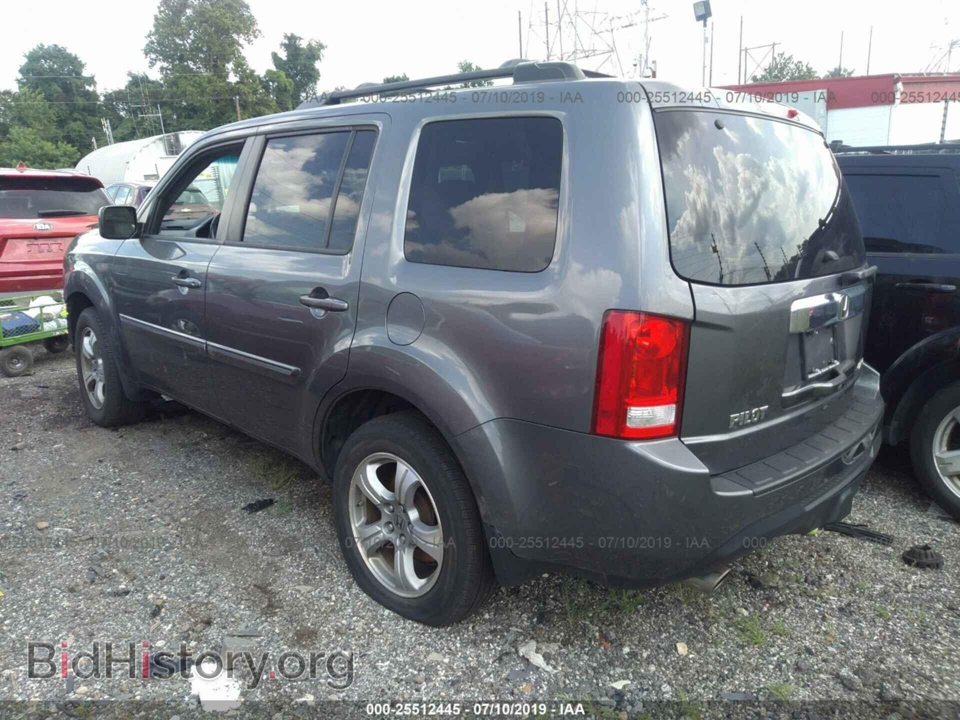 2012 HONDA PILOT - VIN: 5FNYF4H51CB047312 - Фото 3