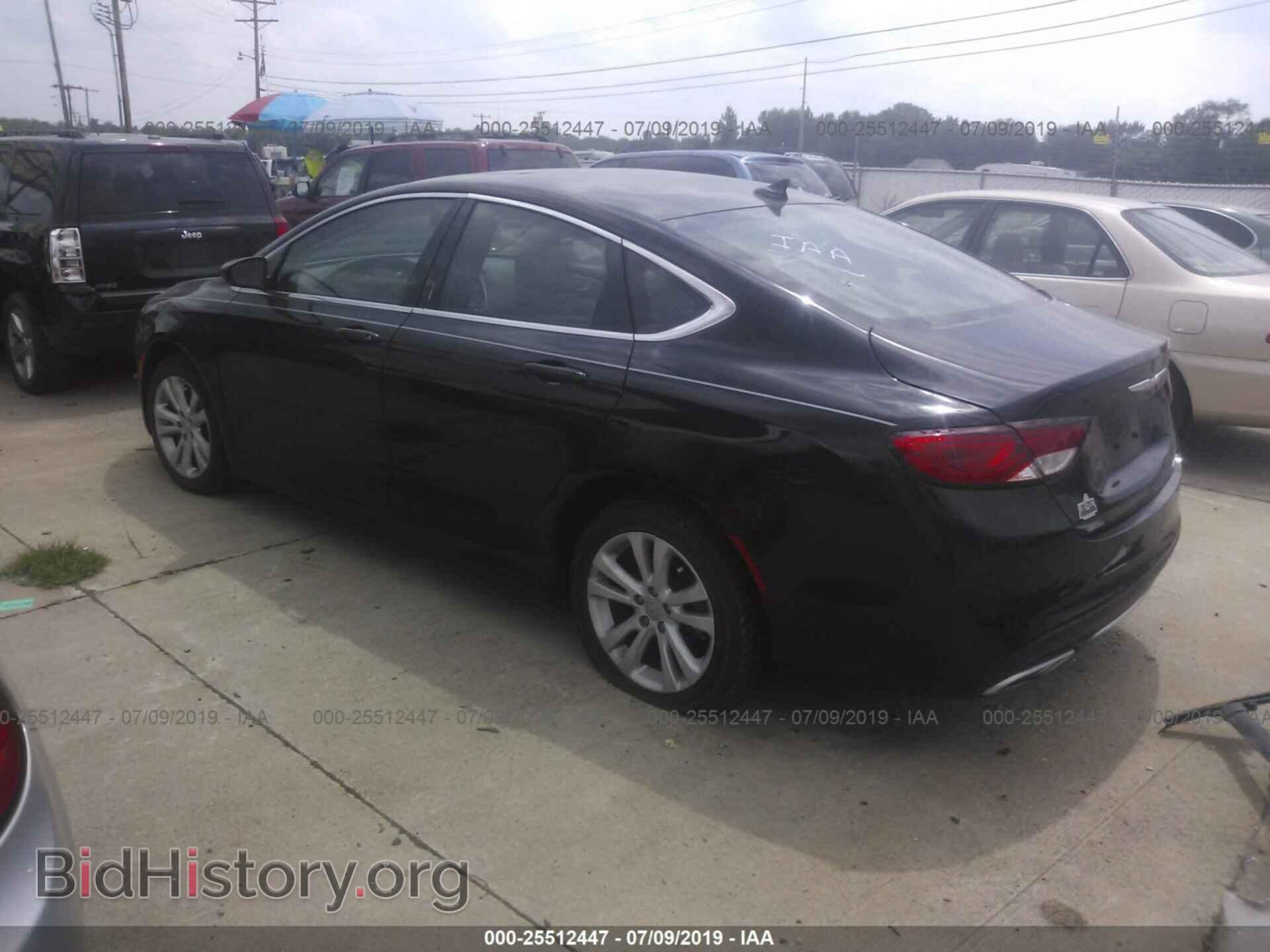 2016 CHRYSLER 200 - VIN: 1C3CCCAG1GN121686 - Фото 3