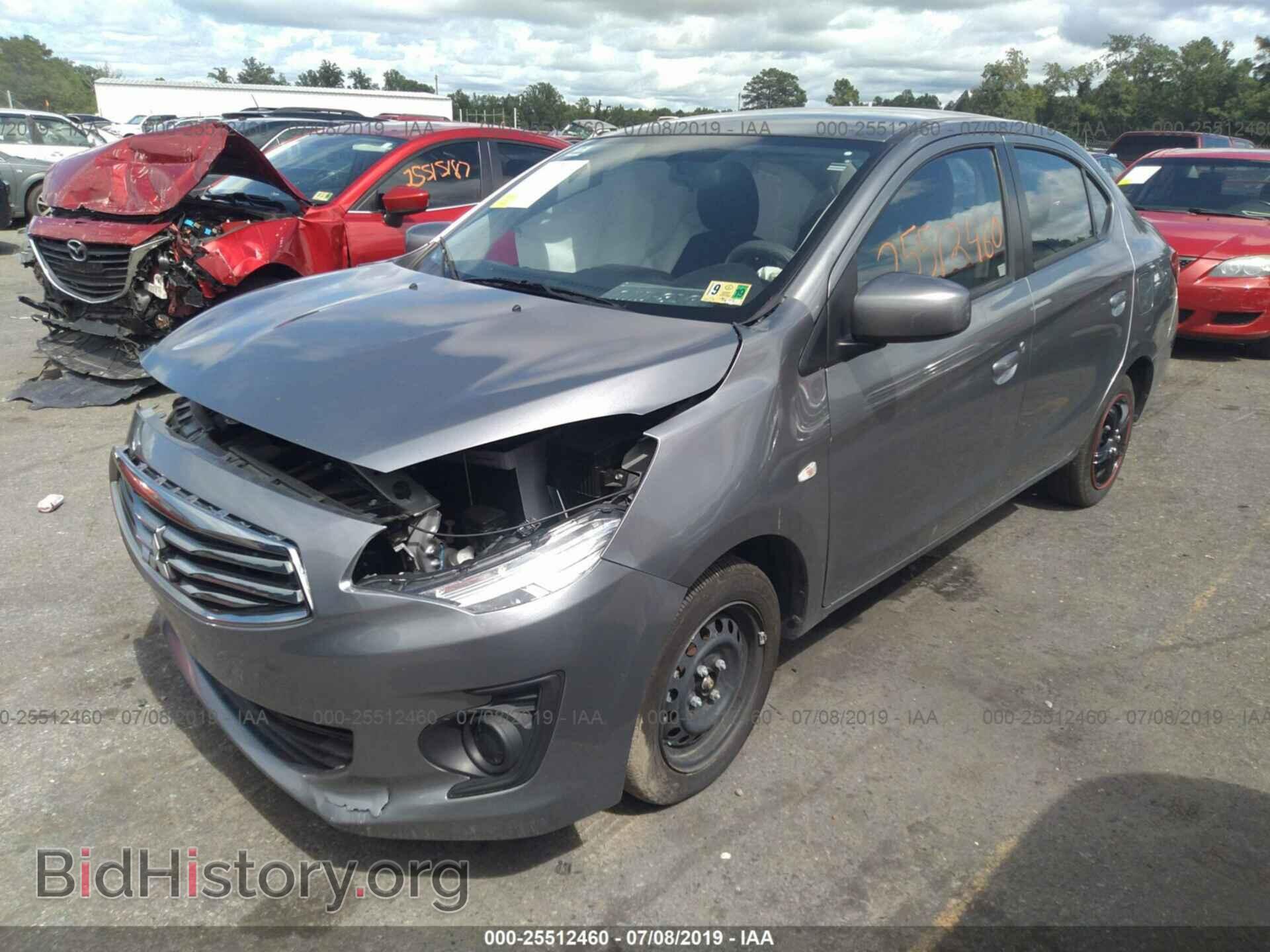 2018 MITSUBISHI MIRAGE - VIN: ML32F3FJ1JHF15803 - Фото 2