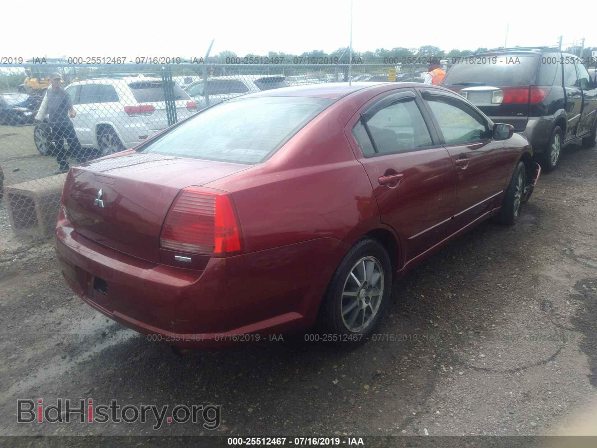 2005 MITSUBISHI GALANT - VIN: 4A3AB36F55E044272 - Фото 4