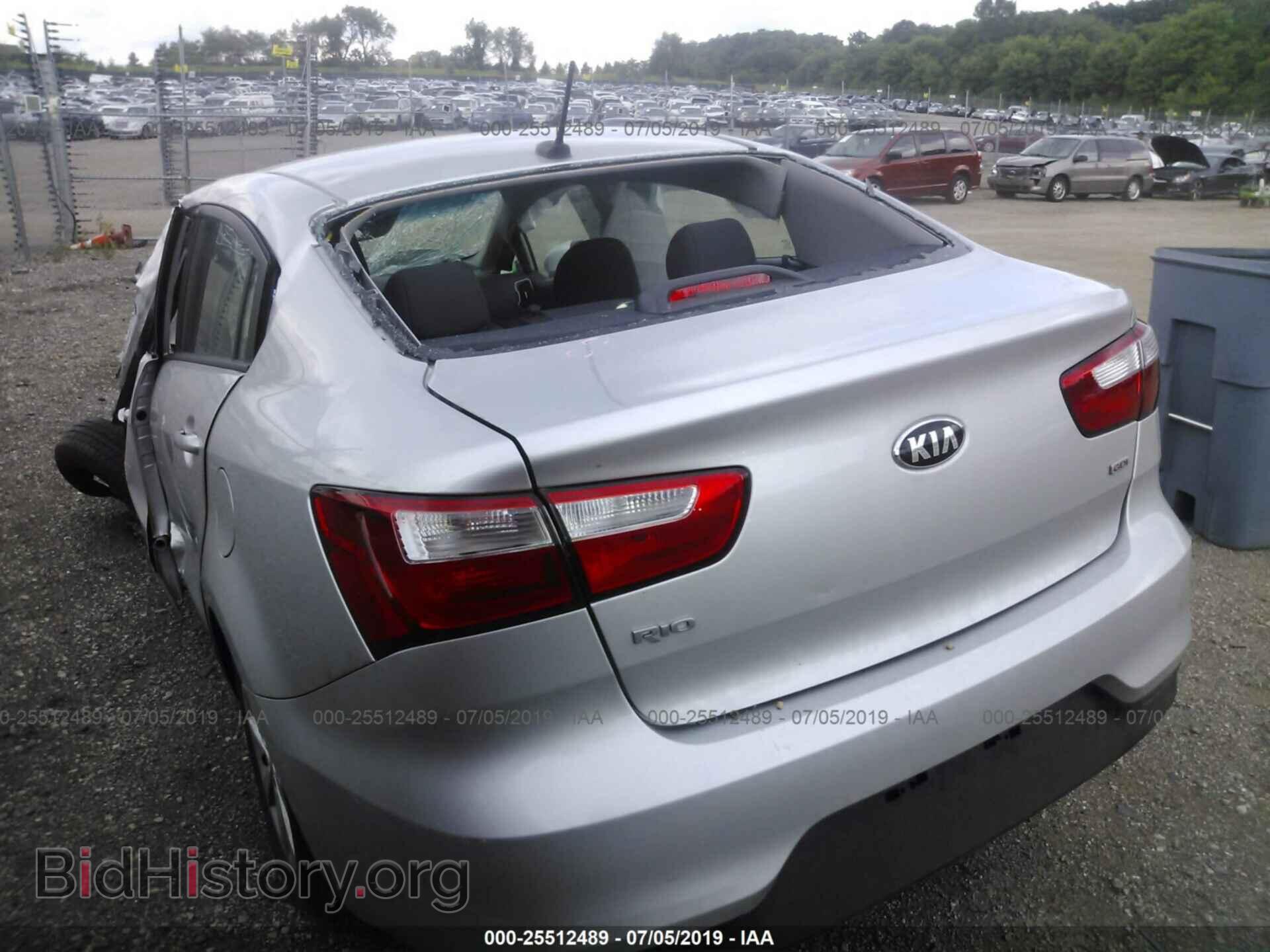 2017 KIA RIO - VIN: KNADM4A30H6099883 - Фото 3