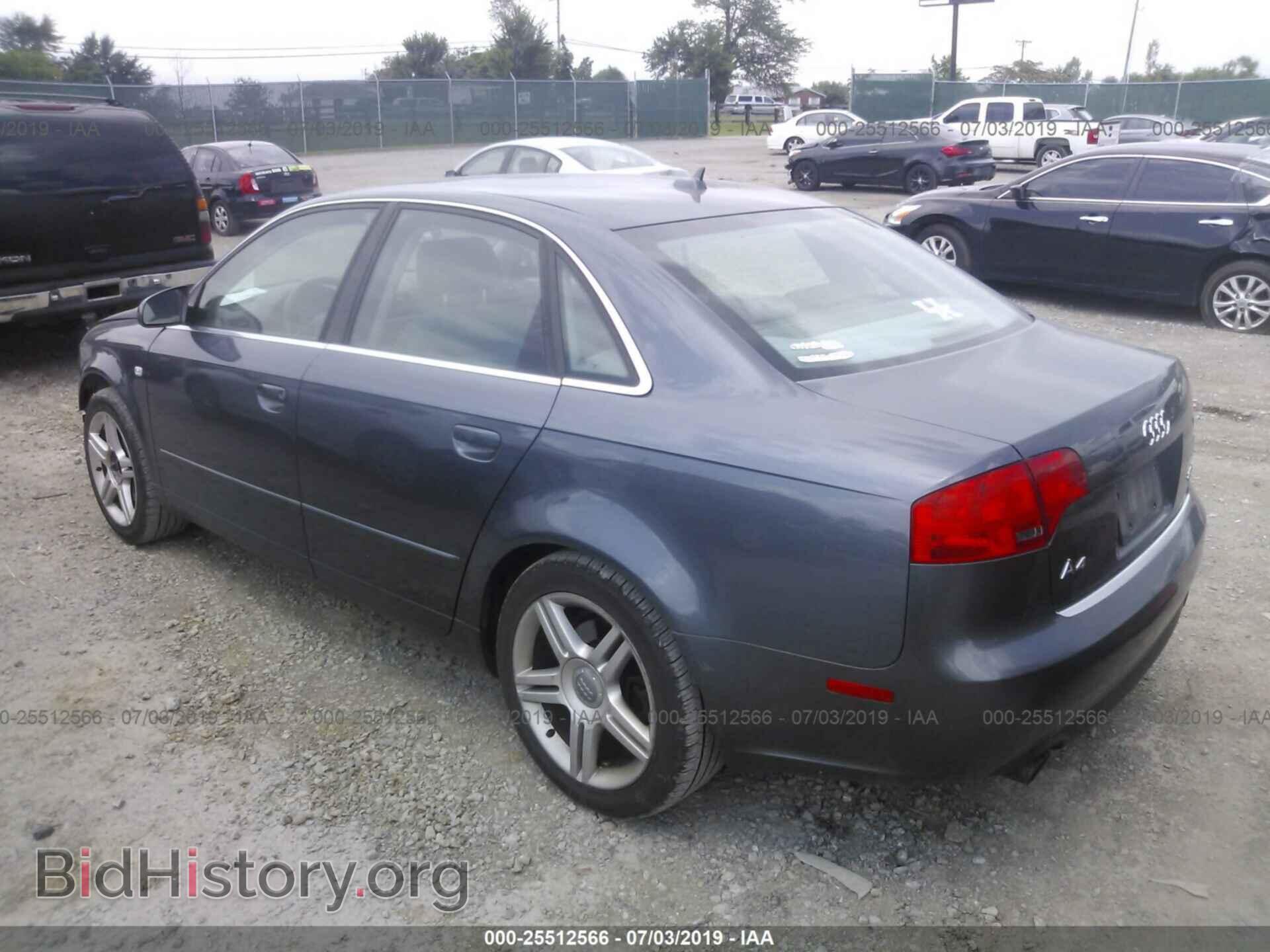 2007 AUDI A4 - VIN: WAUDF78E77A193404 - Фото 3
