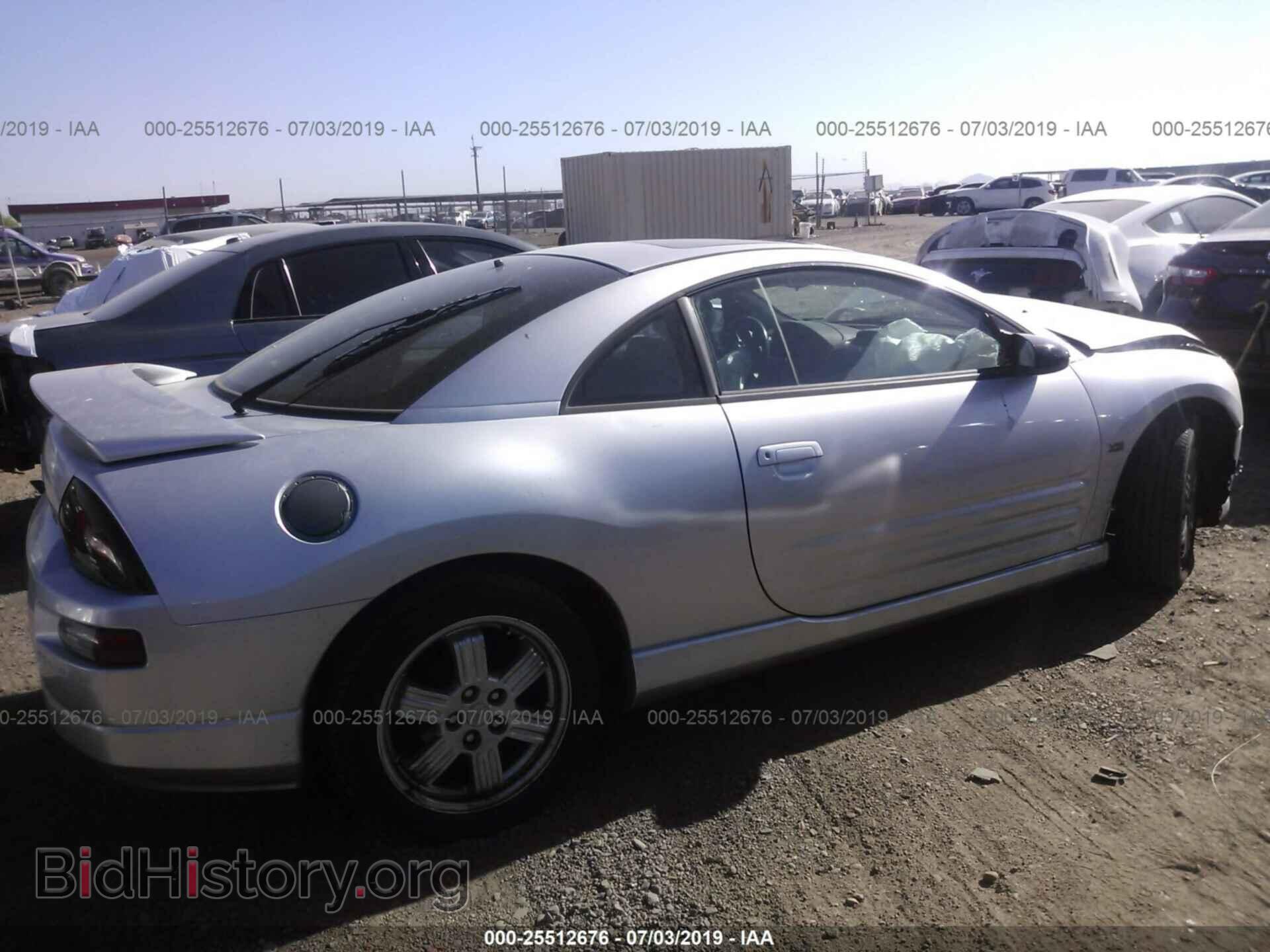 2001 MITSUBISHI ECLIPSE - VIN: 4A3AC54H21E137547 - Photo 4